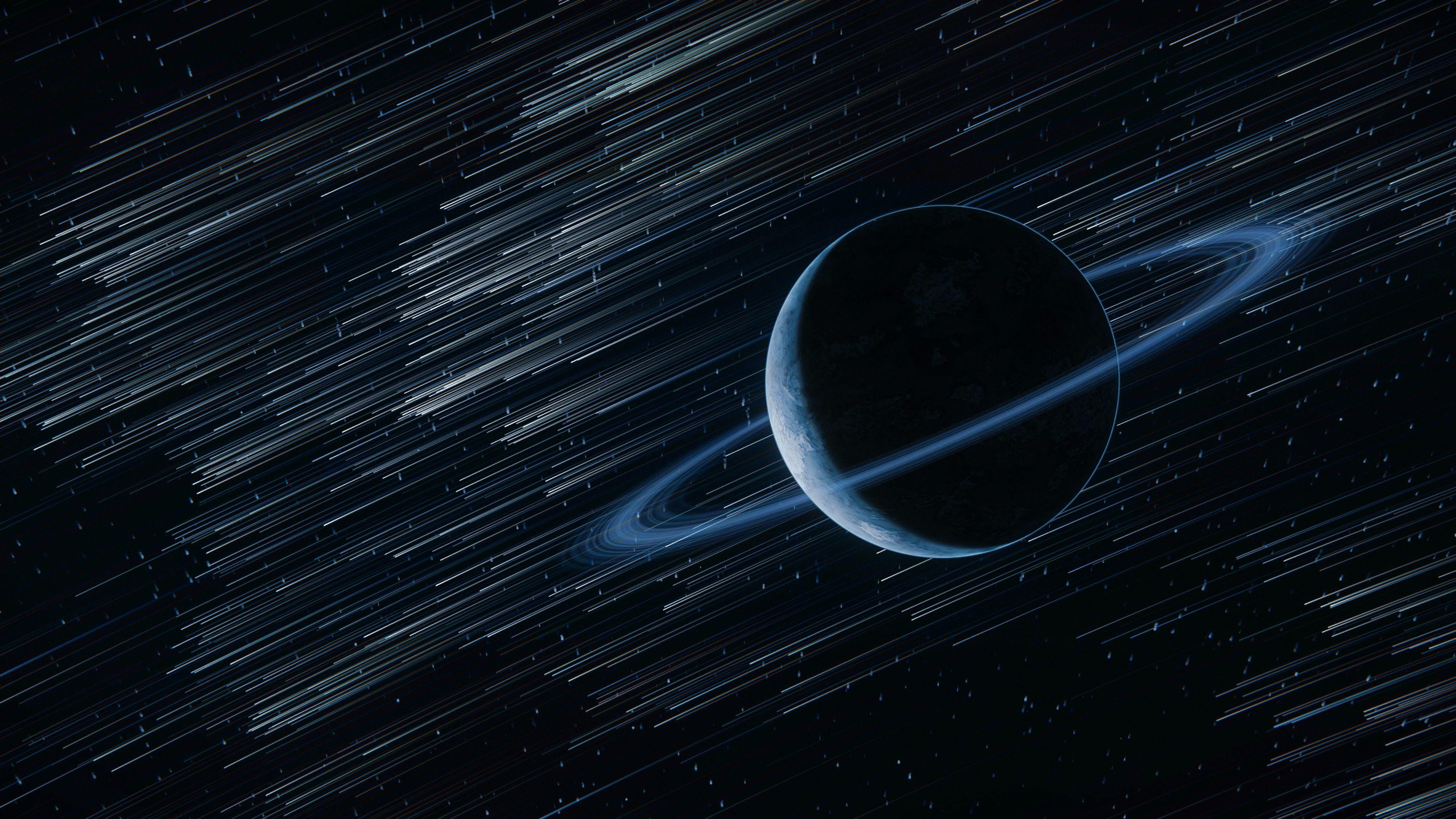 3840x2160 Wallpaper Saturn, Planet, Rings of Saturn, 4K, Space,. Wallpaper for iPhone, Android, Mobile and Desktop