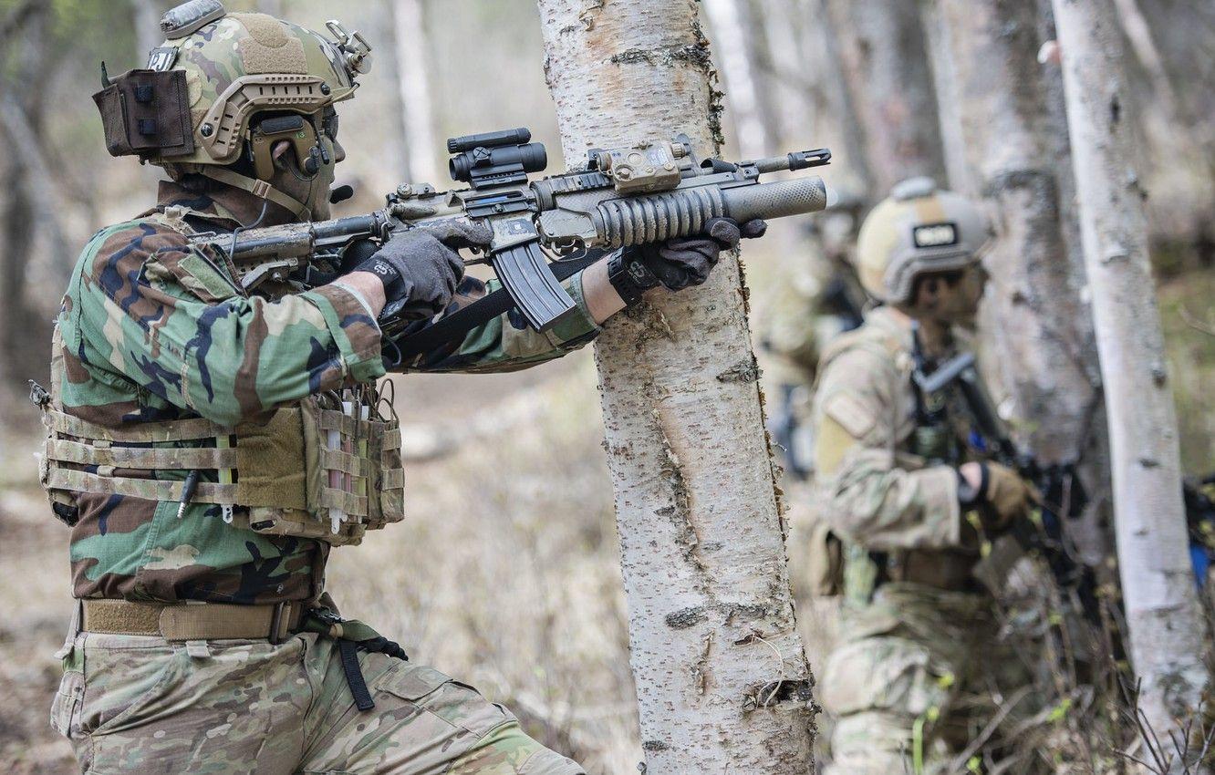 1332x850 Wallpaper weapons, soldiers, Alaska Air National Guard image for desktop, section мужчины