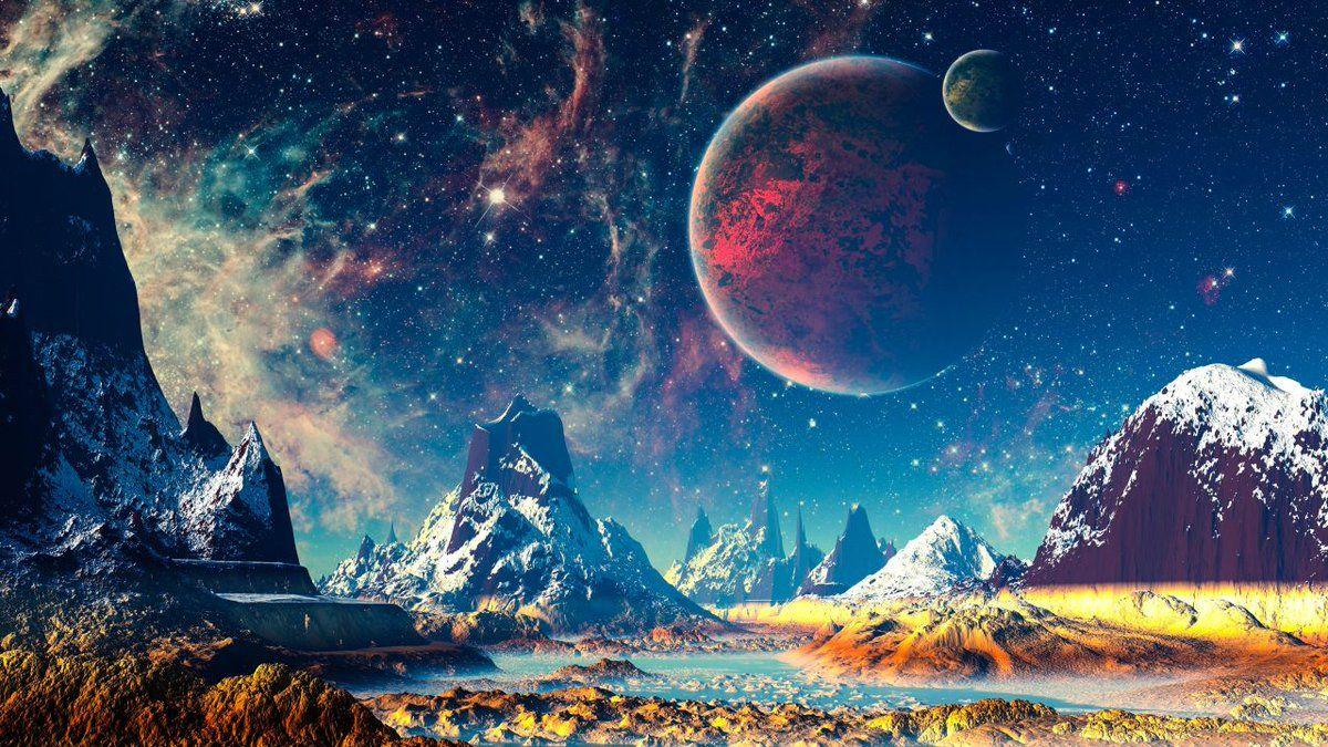 1200x675 Best Wallpaper Wallpaper Download Full 4K Wallpaper #Fantasy #World #Mountains #River #Planets #Stars KWallpaper #DesktopWallpaper #HDWallpaper #MobileWallpaper #wallpaper