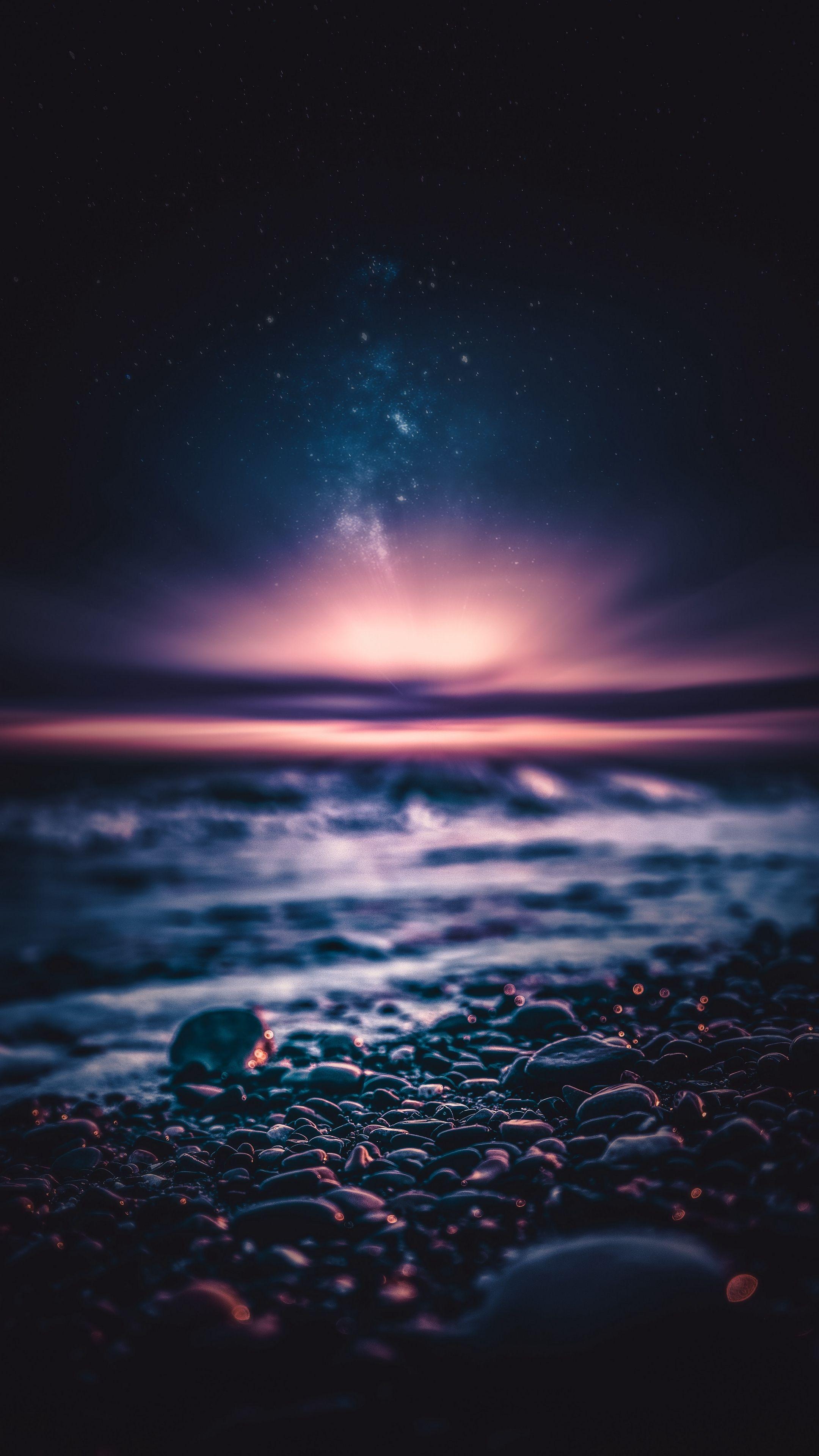 2160x3840 Sky #starrysky #space #stones #wallpaper HD 4k background for android :). View wallpaper, Nature wallpaper, Beautiful wallpaper