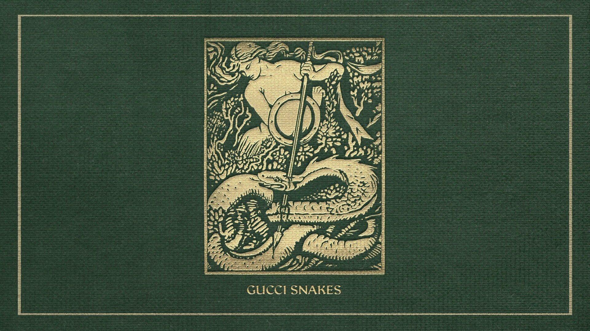 1920x1080 Gucci Snake Wallpaper