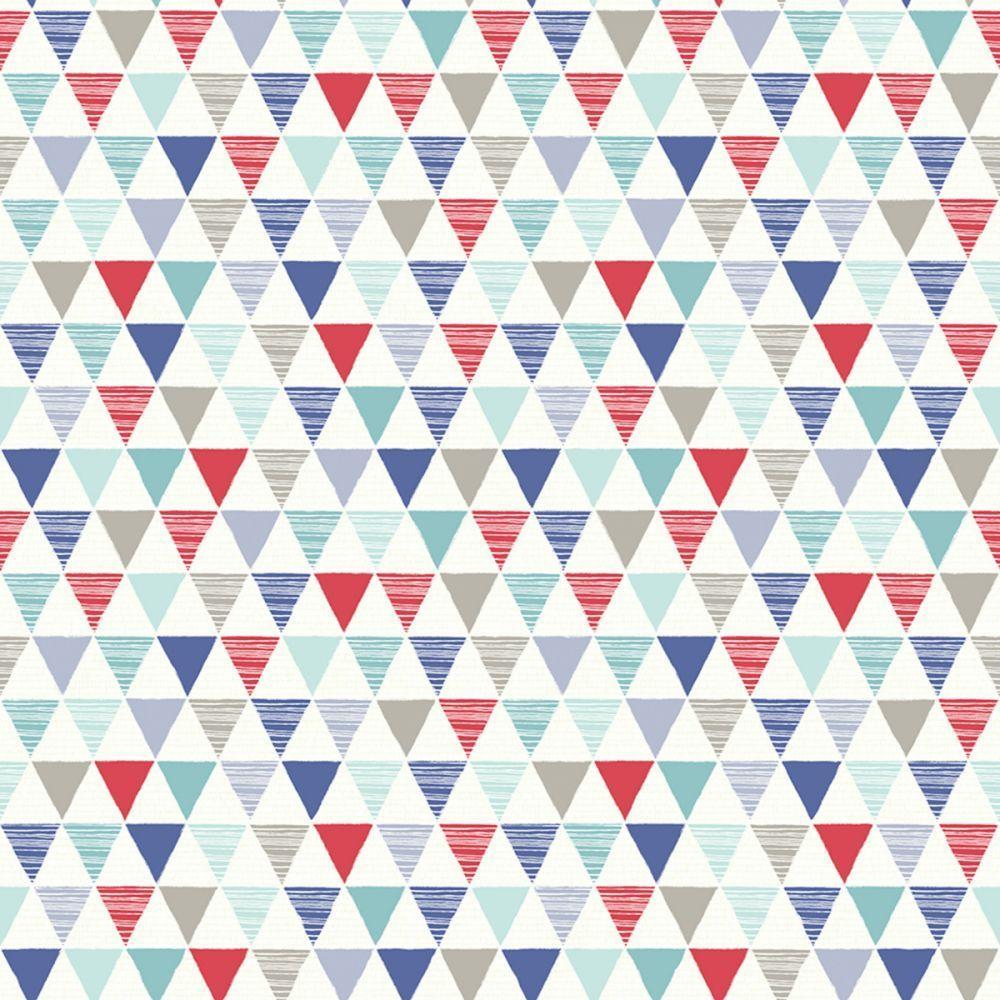 1000x1000 Jester Geometric Wallpaper Red Blue Arthouse 696007. Geometric wallpaper red, Geometric wallpaper bright, Geometric wallpaper