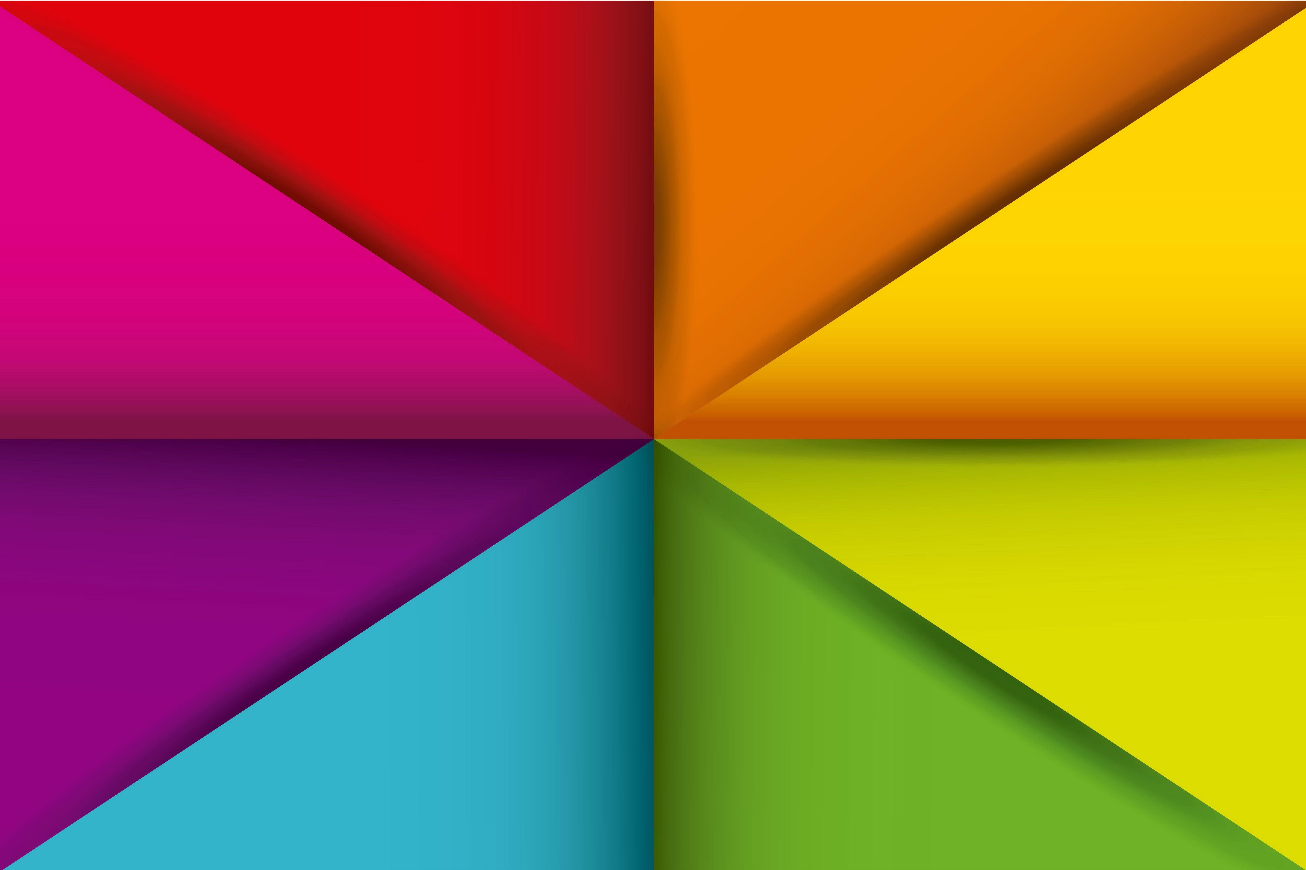 5315x3543 Wallpaper abstraction, color, background, rainbow, form for the desktop