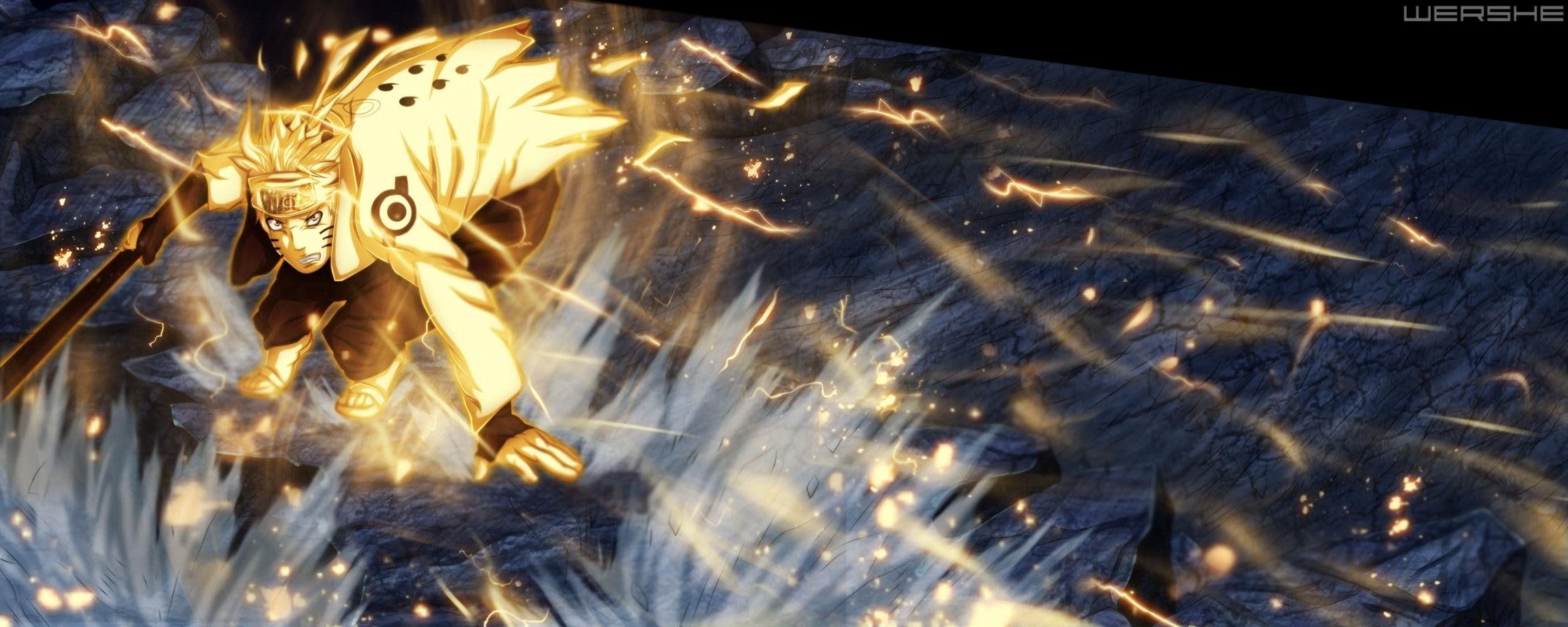 2560x1024 Naruto Six Paths Wallpaper HD Wallpaper & Background Download