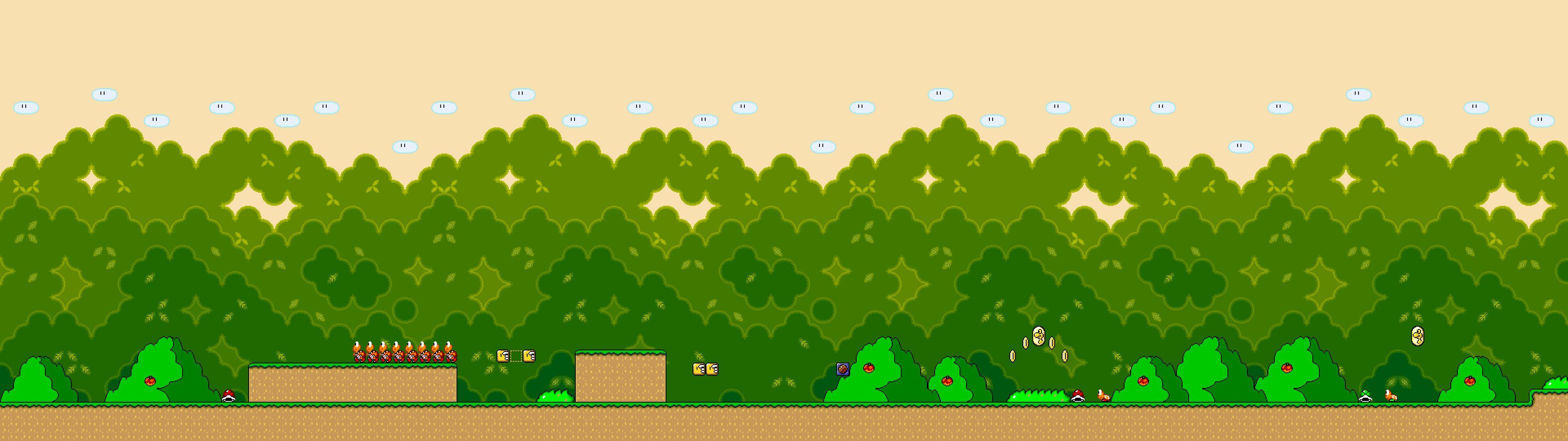 3840x1080 Dual Monitor Wallpaper Plants