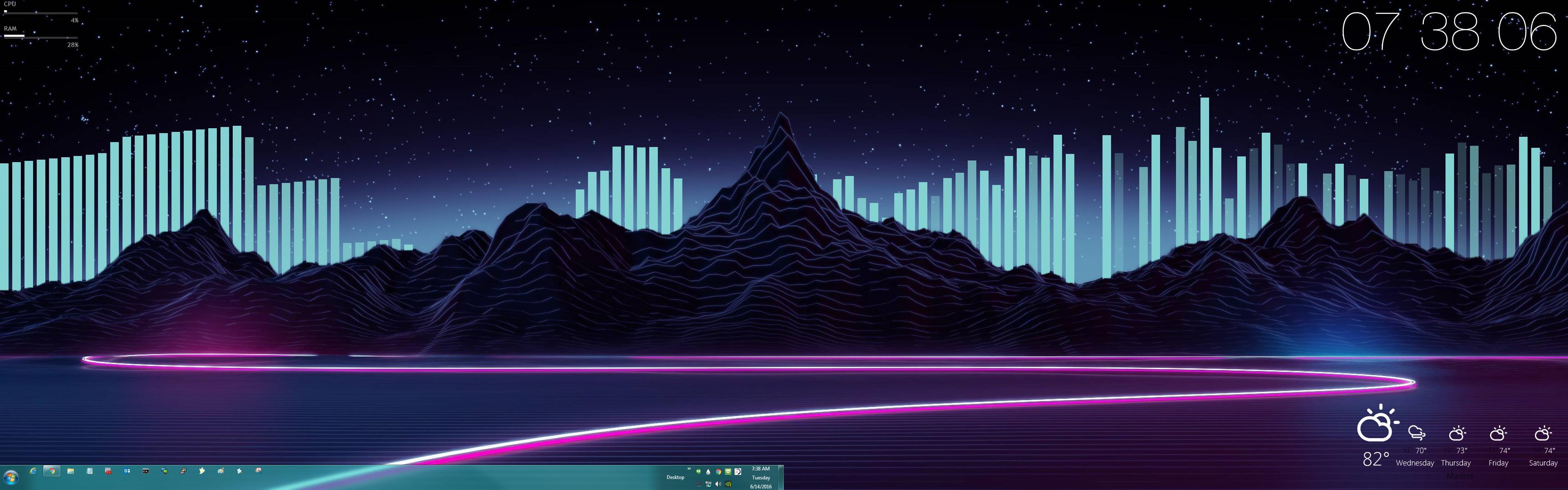 3840x1200 Synthwave Wallpaper. Synthwave Wallpaper, Synthwave Wallpaper 1920 and Synthwave Wallpaper 1080P