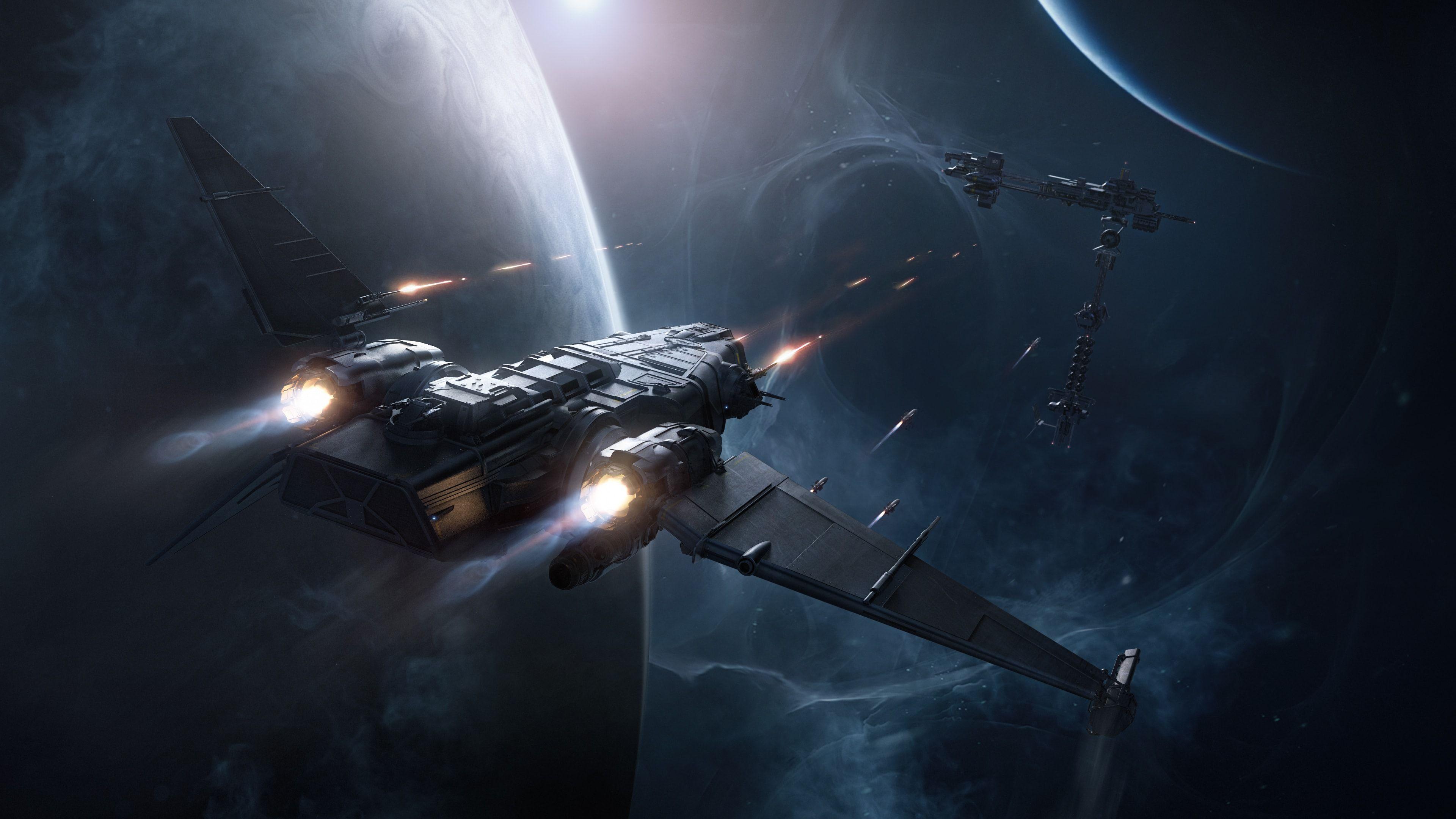 3840x2160 Star Citizen Drake Corsair