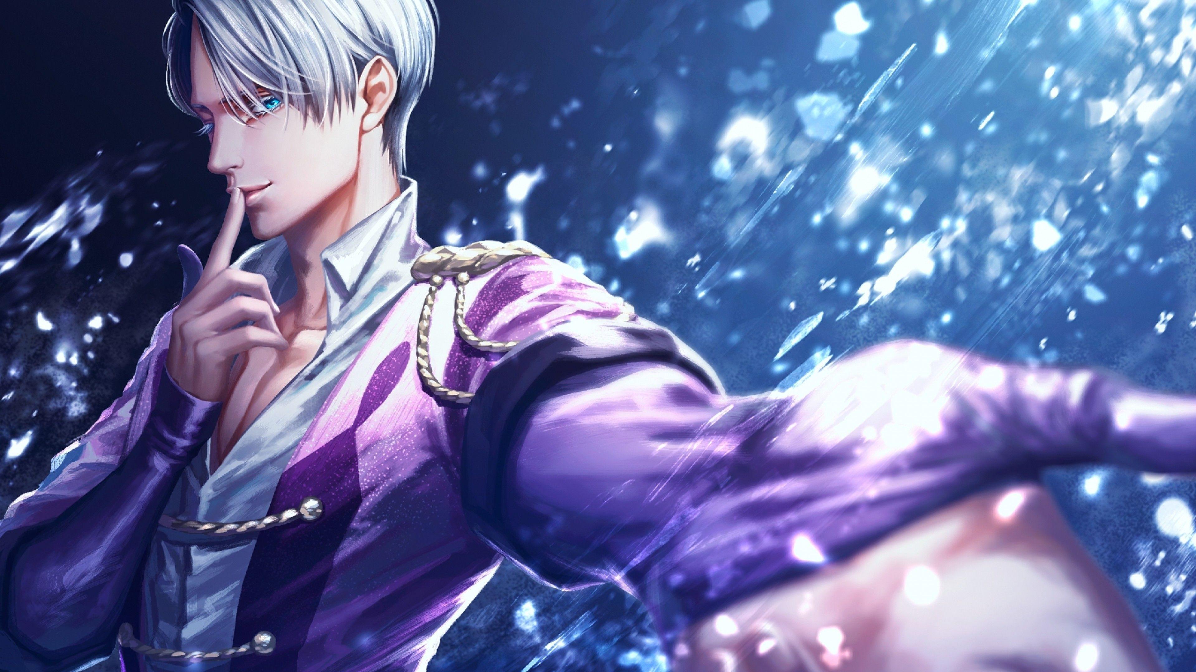 3840x2160 Download 3840x2160 Viktor Nikiforov, Shoujo, Yuri On Ice, Wink Wallpaper for UHD TV