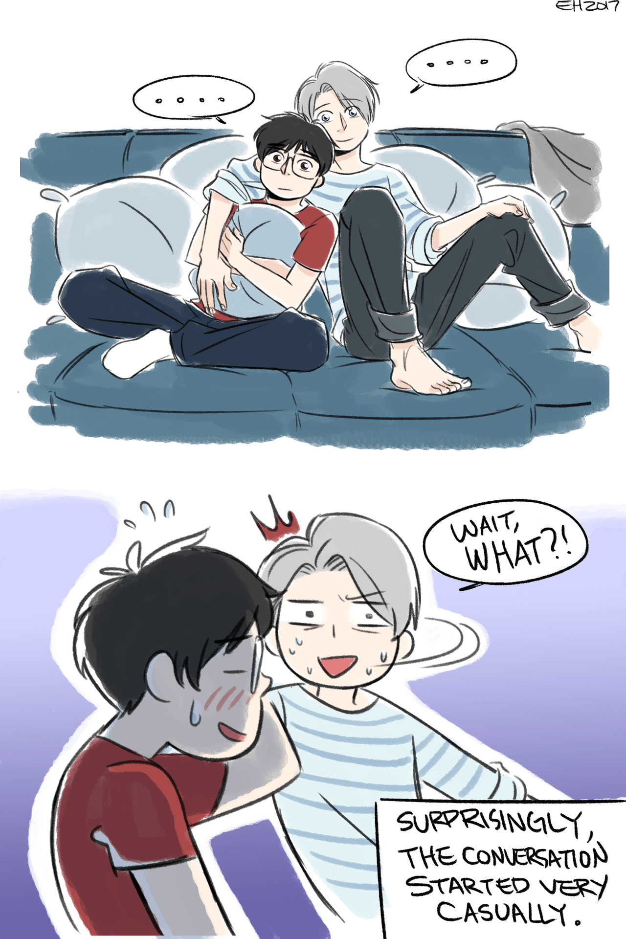 1280x1920 100%. Yuri on ice comic, Yuri on ice, Cute anime character