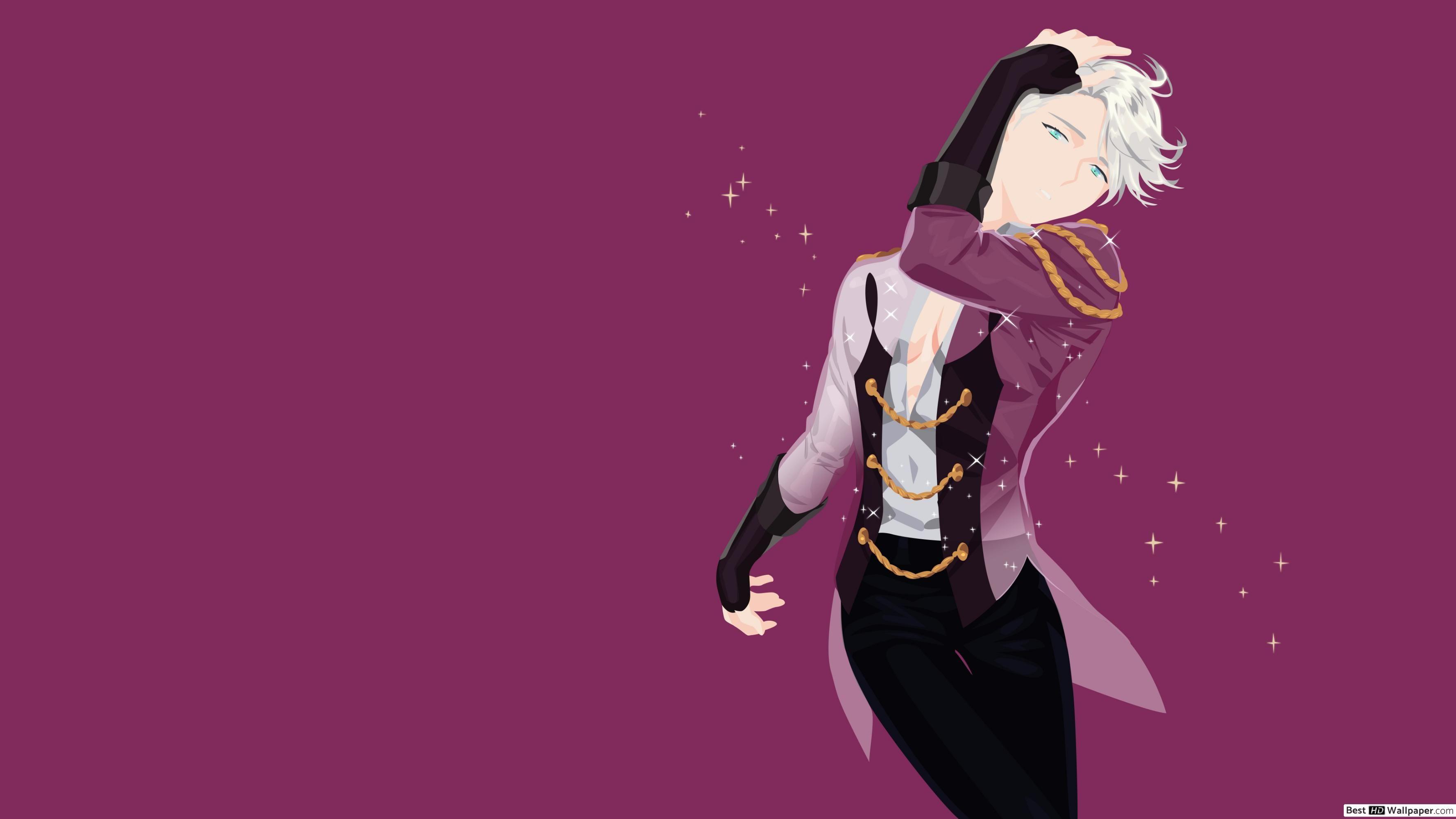 3554x1999 Yuri!!! On Ice Nikiforov (Vector) HD wallpaper download