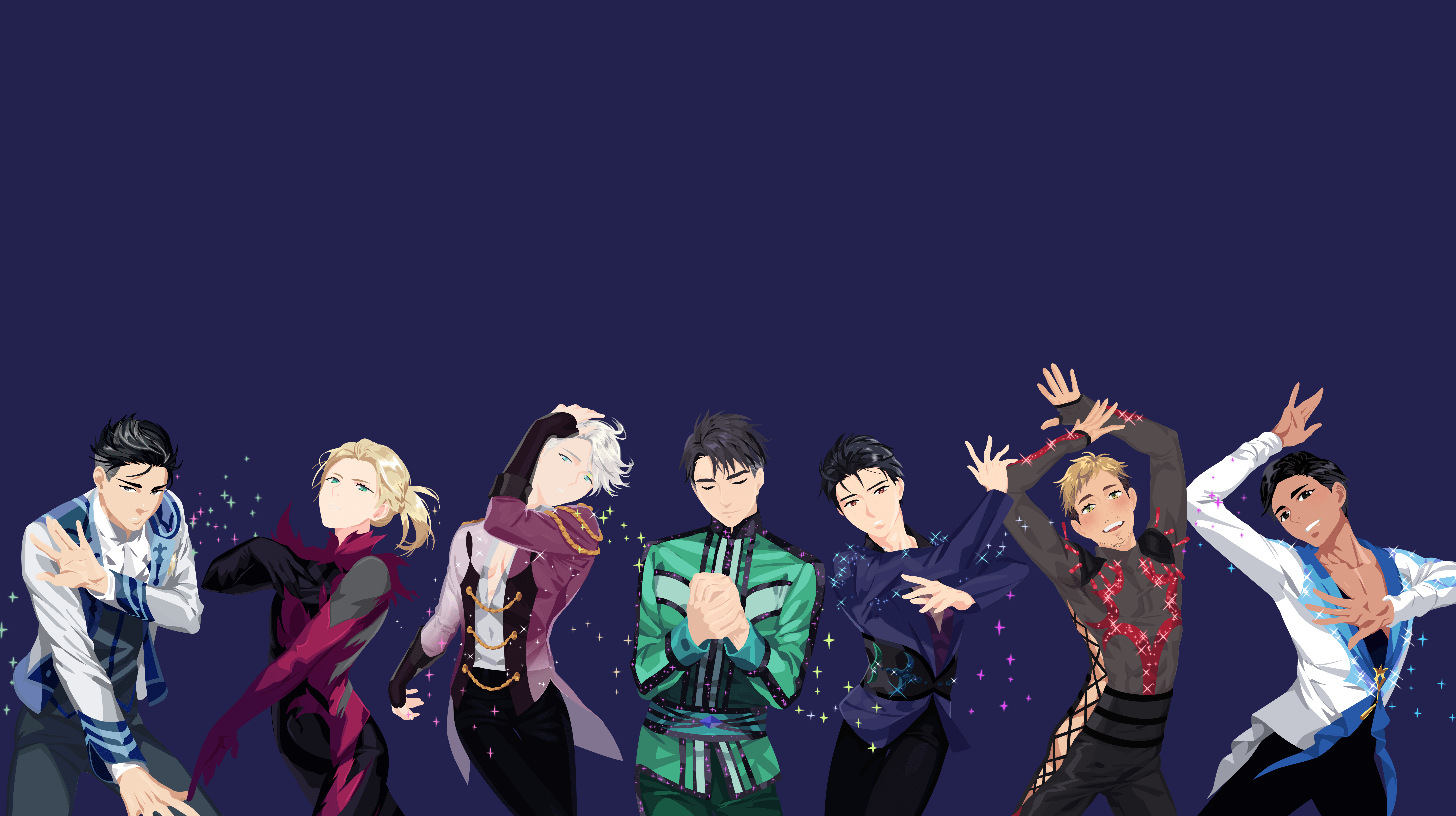 7360x4128 Yuri Plisetsky HD wallpaper, Background