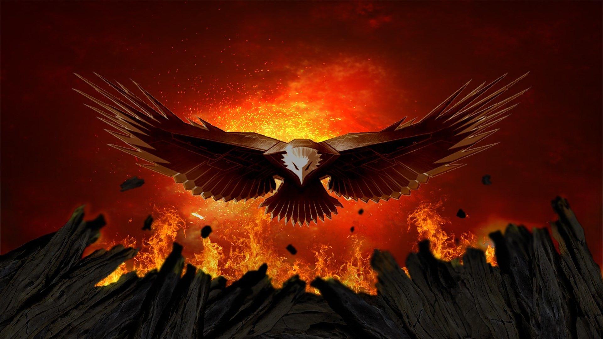 1920x1080 Download Big Eagle Art Without Text