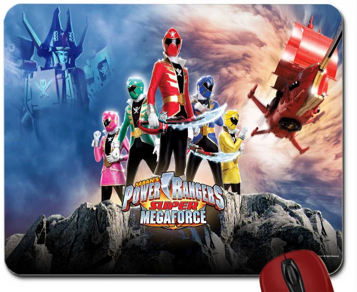 1154x945 Sabans Power Rangers Super Megaforce wallpaper mouse: Amazon.co.uk: Electronics