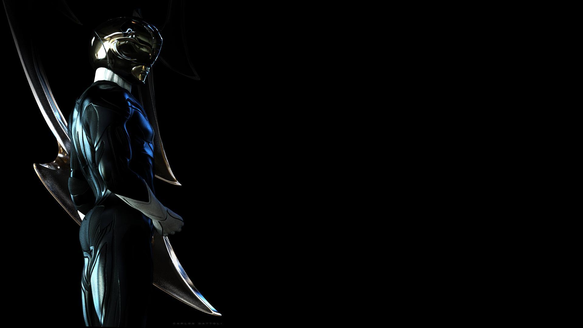 1920x1080 Black Ranger Wallpaper