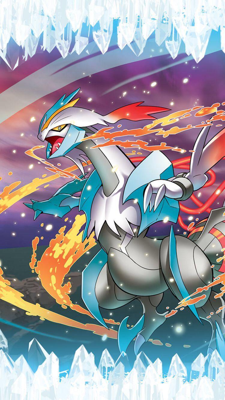 750x1334 White Kyurem. Pokemon picture, Pokemon dragon, Pokemon art