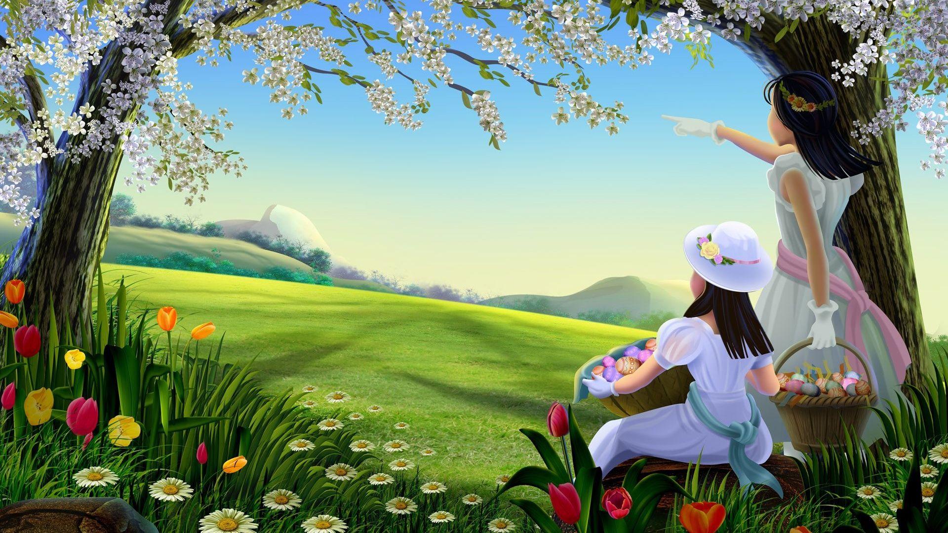 3D Spring Wallpapers - Top Free 3D Spring Backgrounds - WallpaperAccess