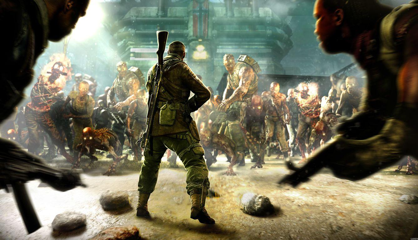 1336x768 Zombie Army 4 Dead War 4k Laptop HD HD 4k Wallpaper, Image, Background, Photo and Picture