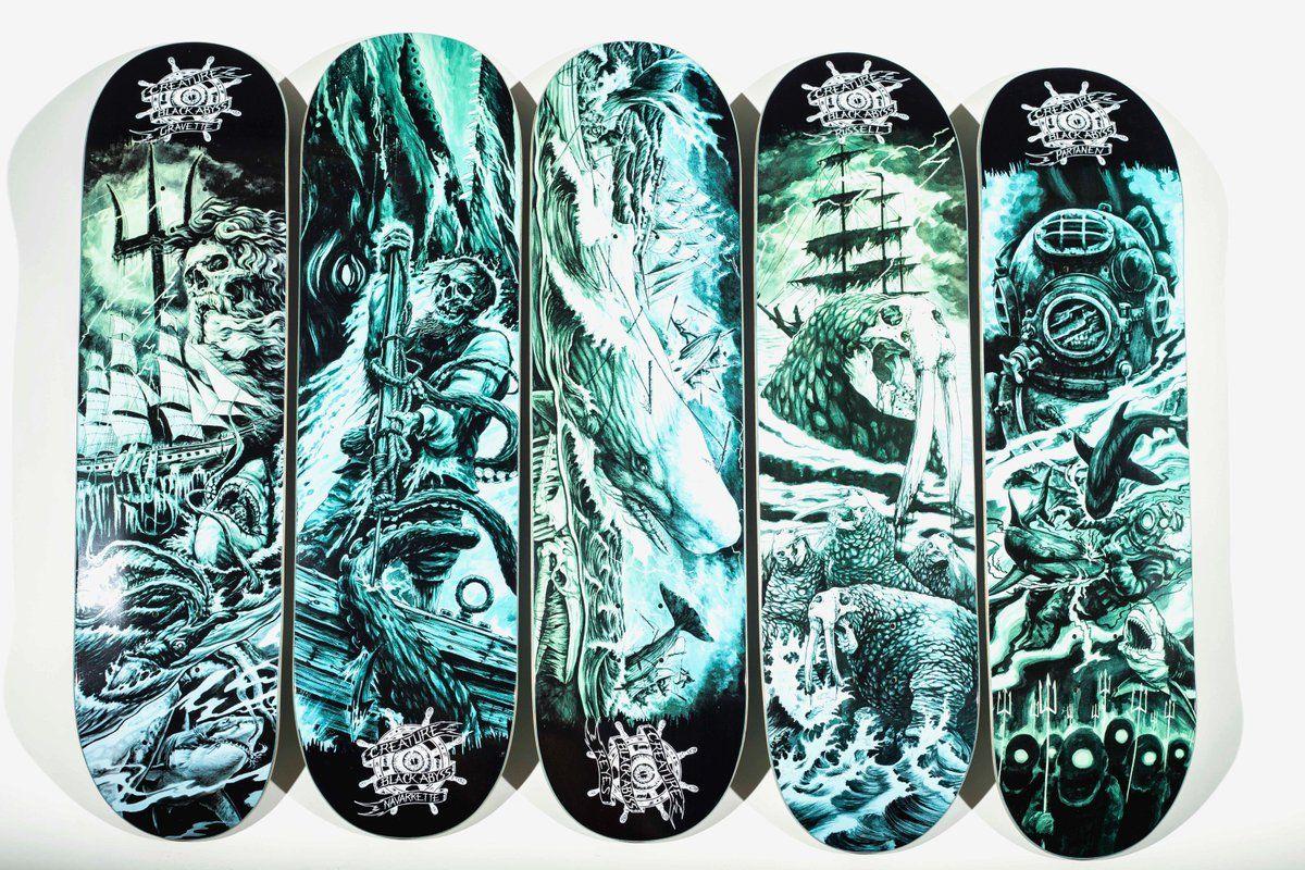 1200x800 Creature Skateboards the Mind of Kevin Walsh ⚓️ The 'Black Abyss' Series is Here