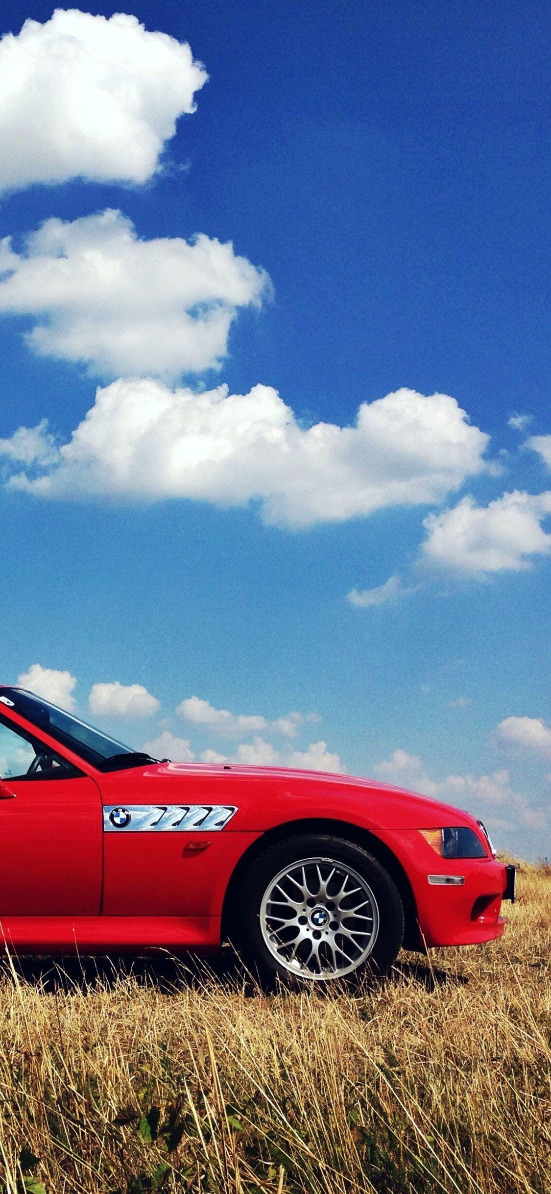 1125x2436 Wallpaper BMW Z3 red cabrio, grass 2880x1800 HD Picture, Image