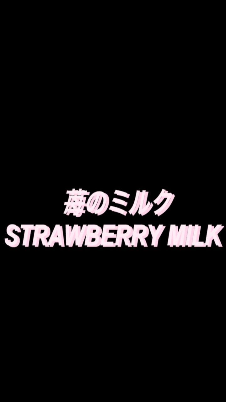 720x1280 strawberry, aesthetic, milk and pastel