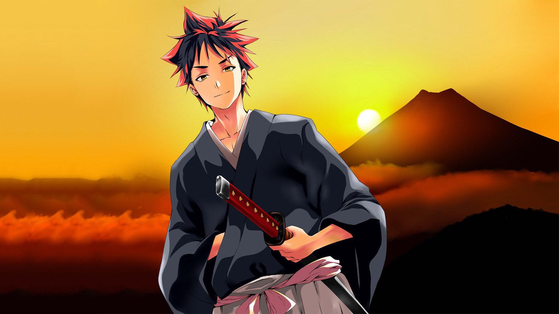 1920x1080 Free Food Wars: Shokugeki No Soma high quality wallpaper for full HD 1080p desktop