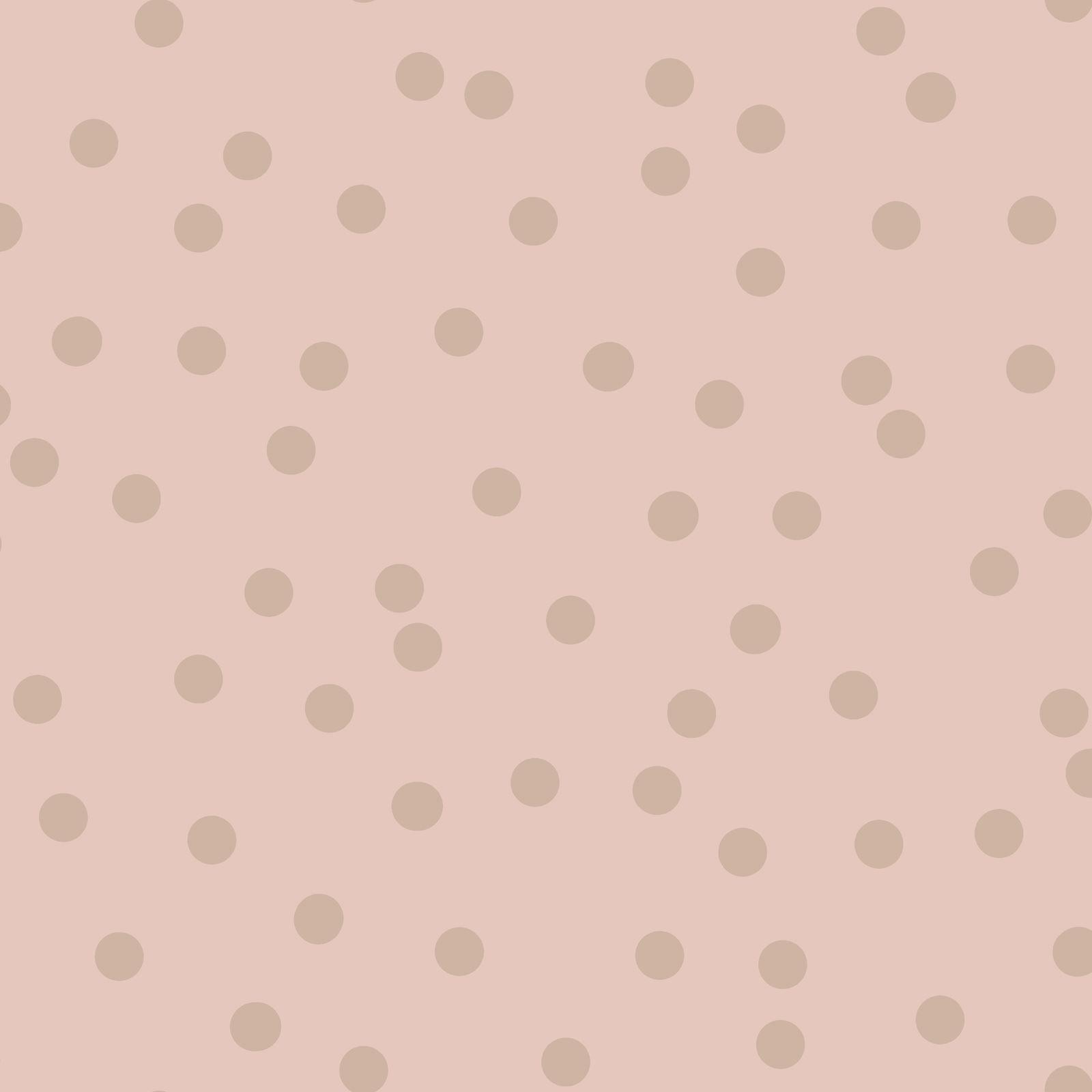 1600x1600 Dotty Polka Dot Metallic Wallpaper Blush Pink / Rose Gold Arthouse 685000 5050192685009