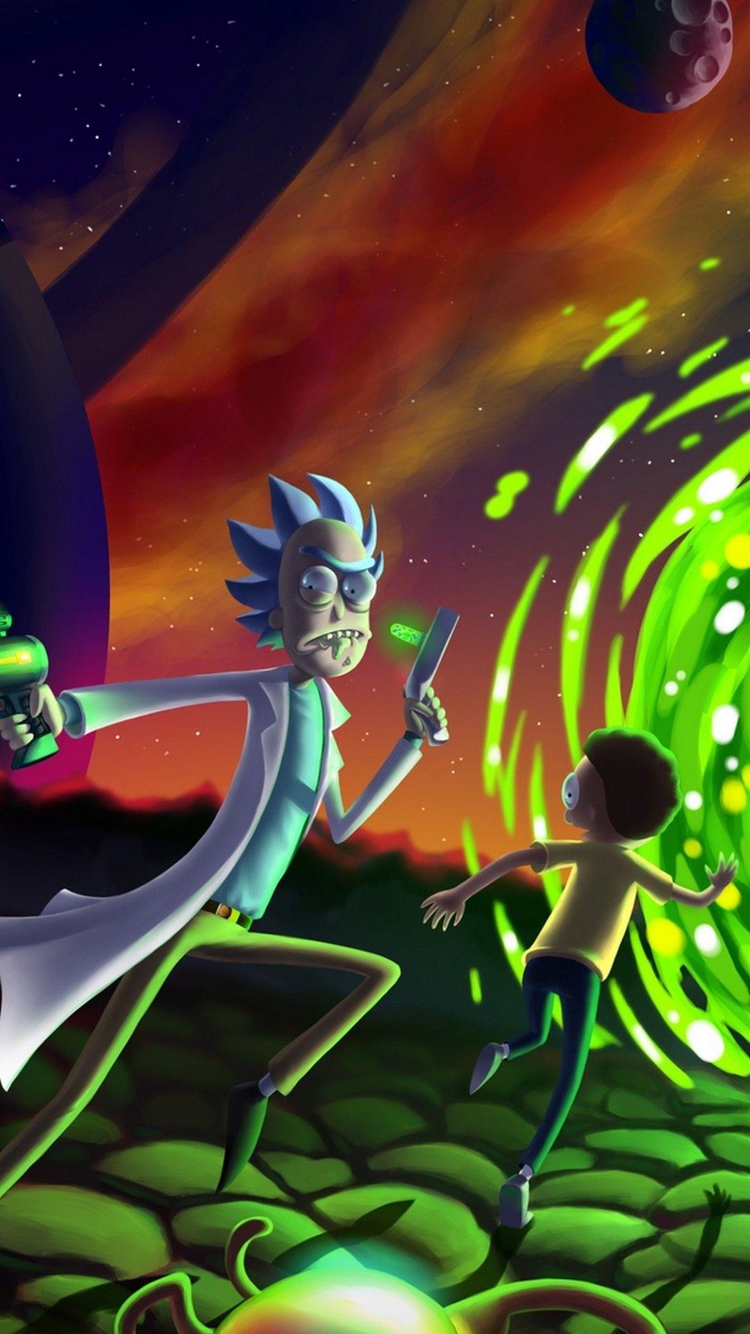 1080x1920 Rick And Morty iPhone Background