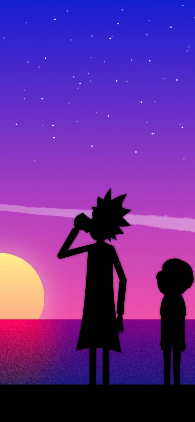 665x1440 Rick and Morty Wallpaper Best 85 Rick and Morty Background