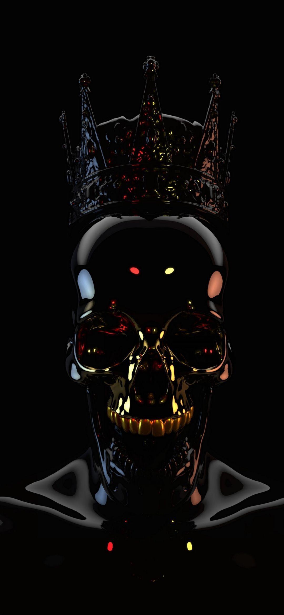 1080x2340 Apple. IPhone. Wallpaper. Skull wallpaper, Skull wallpaper iphone, Skull artwork