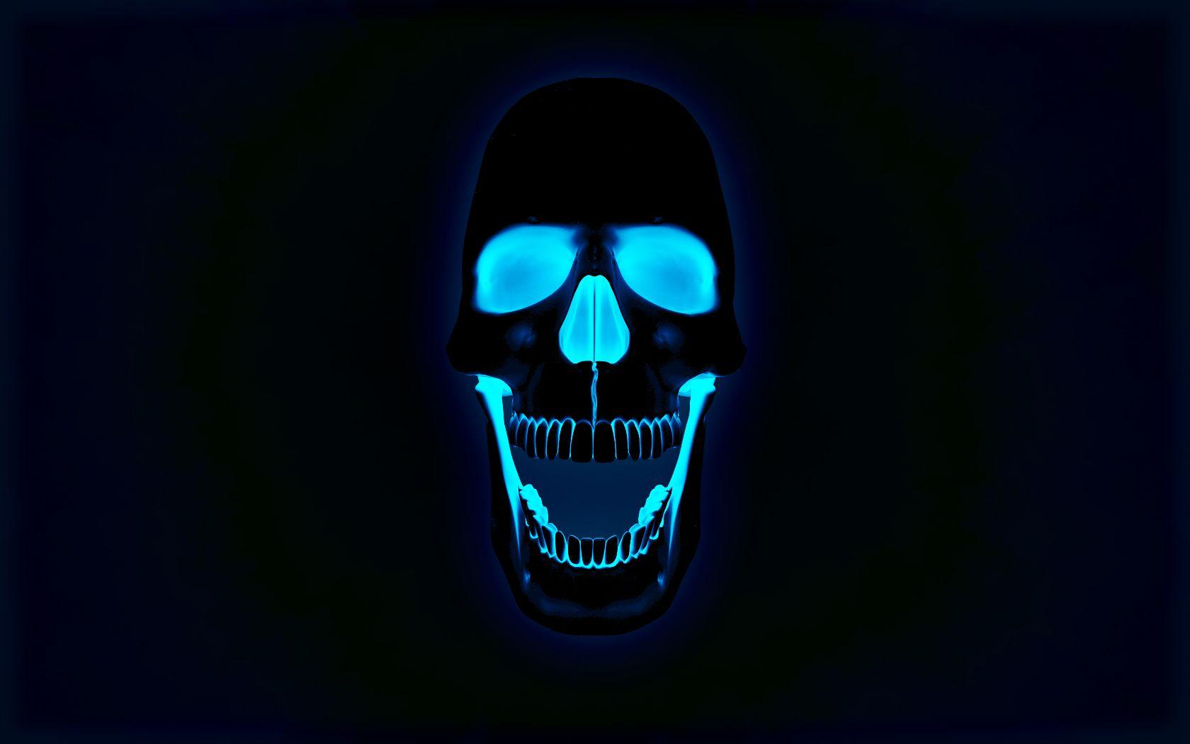 1680x1050 Skull Wallpaper HD