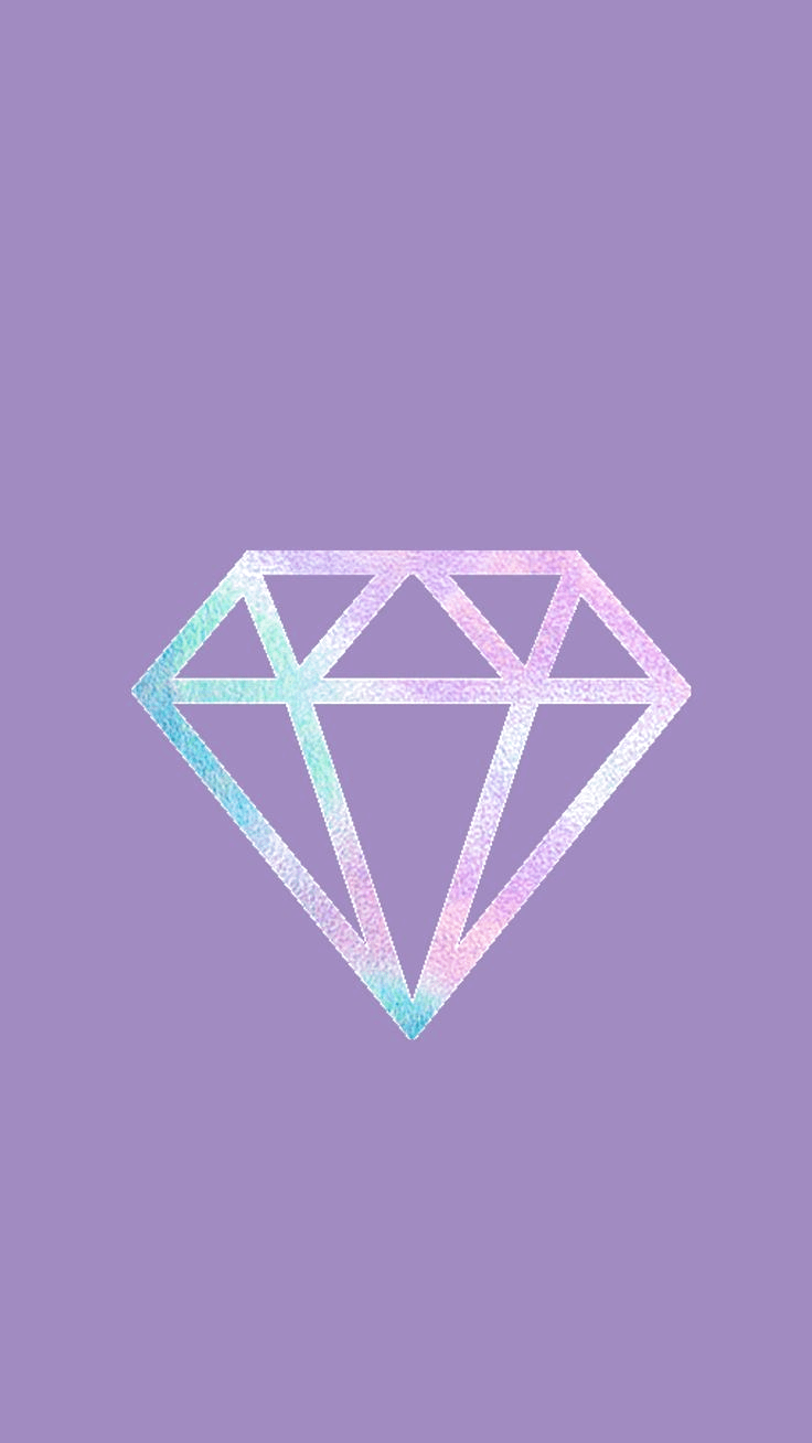 Download A Diamond On A Pink And Blue Background Wallpaper | Wallpapers.com
