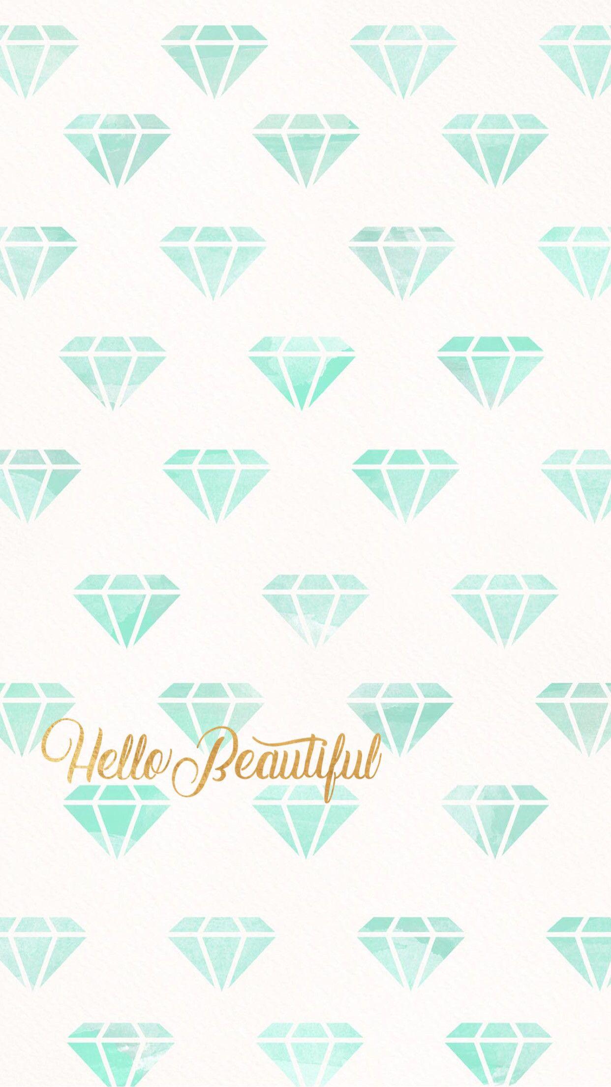 1242x2208 Diamond Wallpaper for iPhone