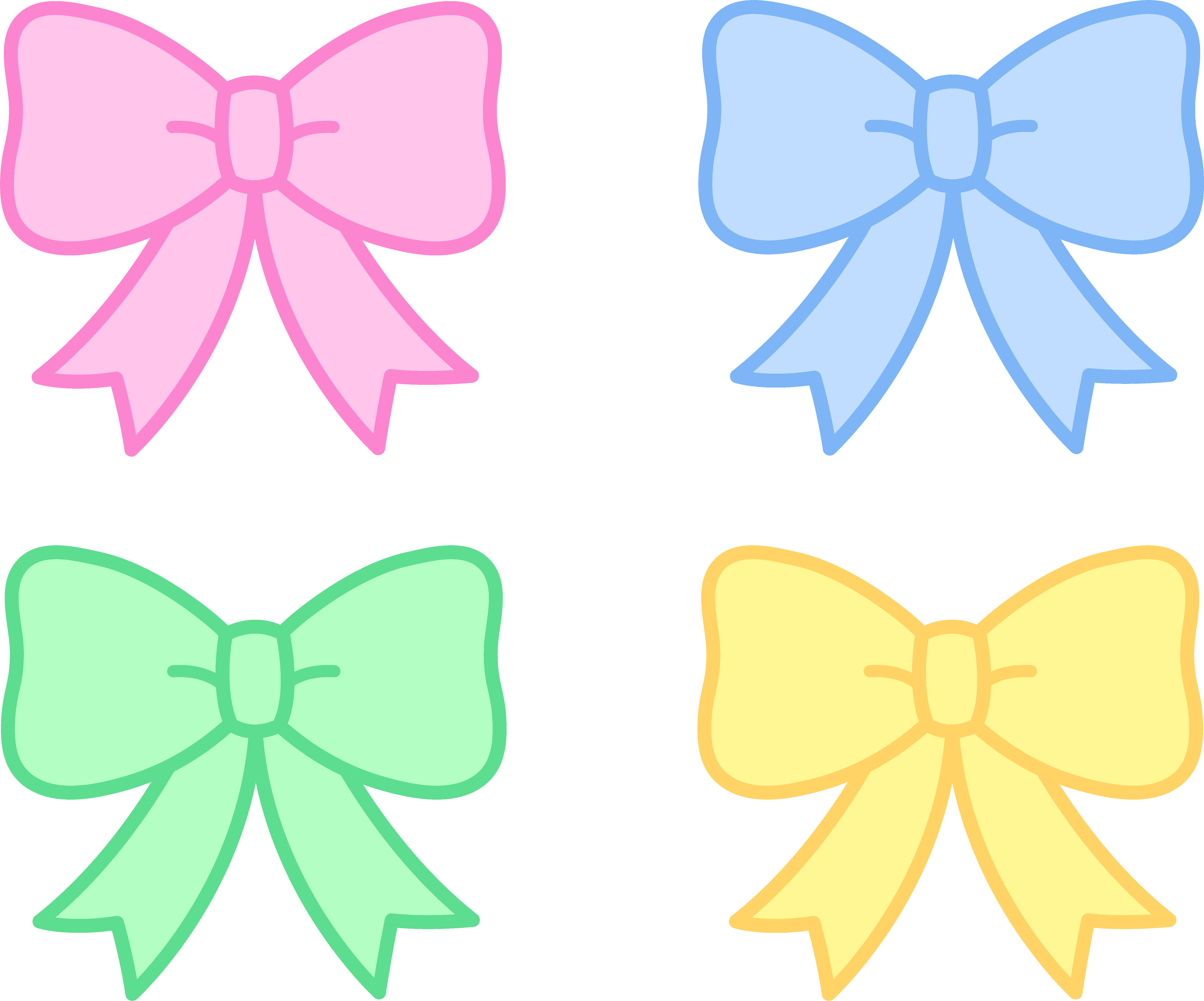 5345x4445 Free Cute Bow Clipart, Download Free Clip Art, Free Clip Art on Clipart Library
