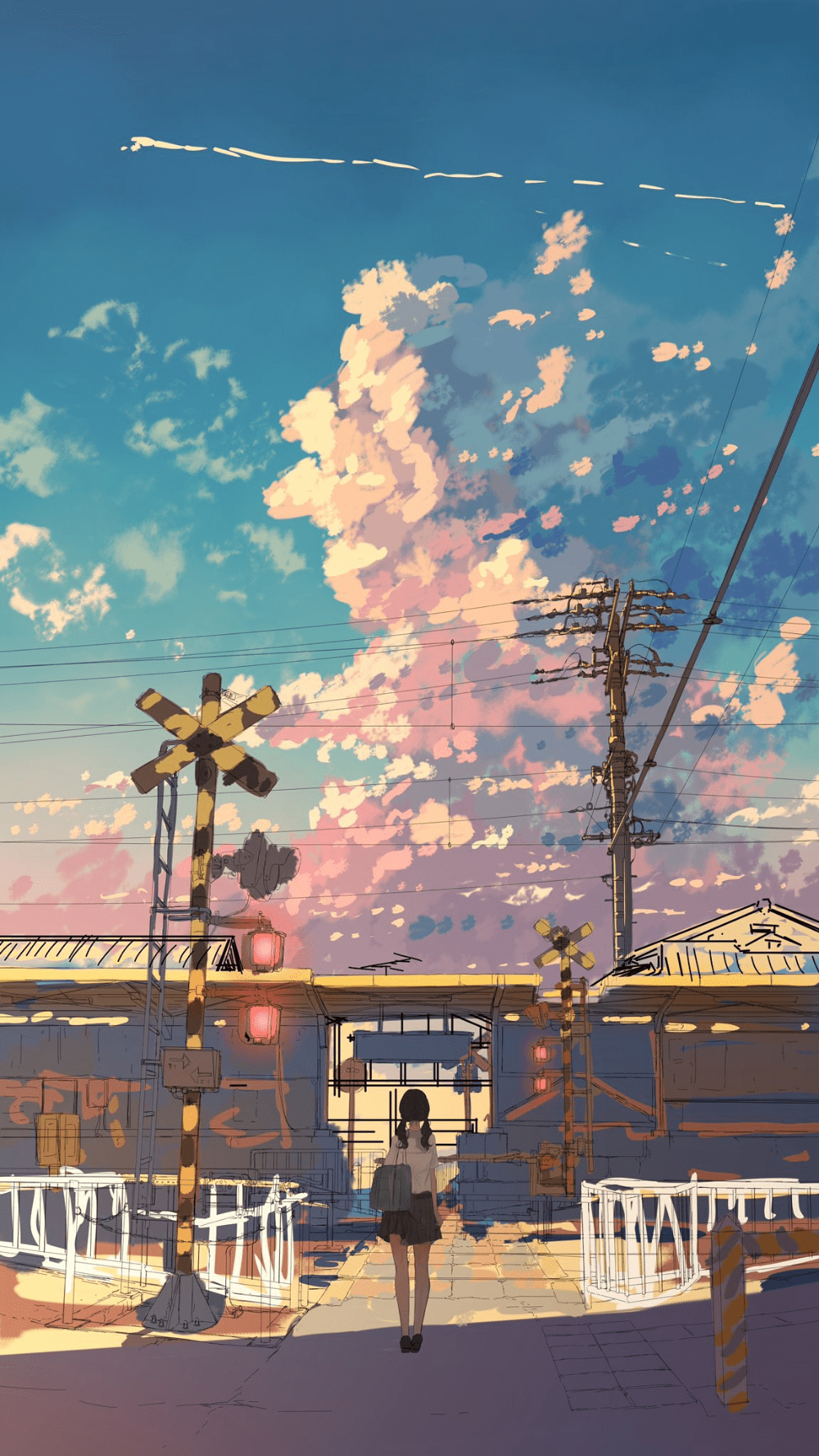 1000x1777 池上幸輝 on Twitter. Anime scenery, Anime scenery wallpaper, Scenery wallpaper