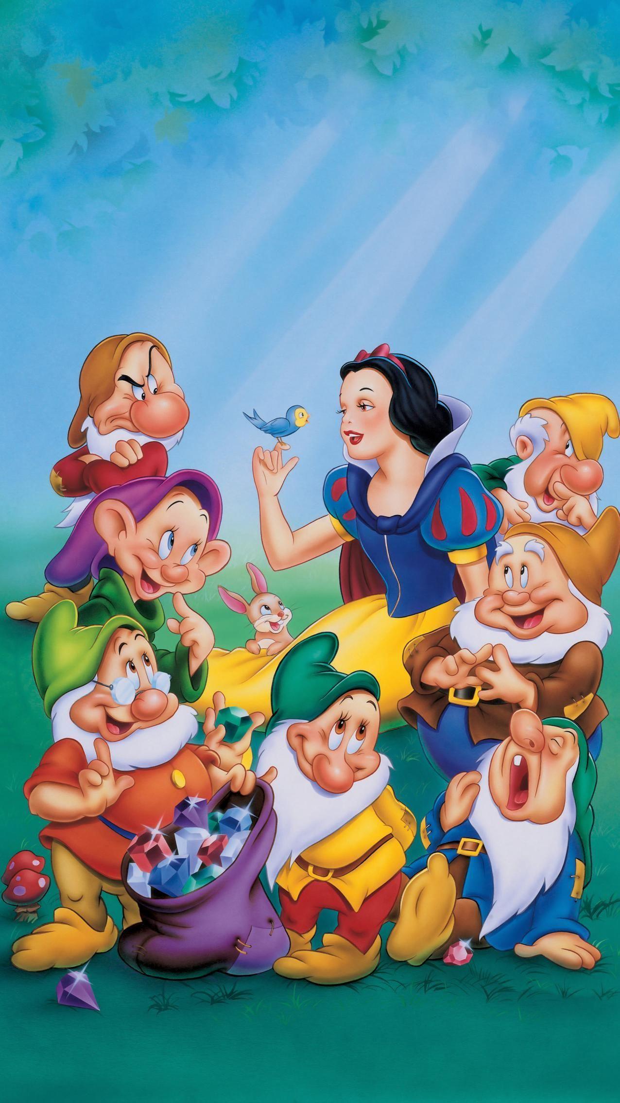 1276x2270 Snow White And Seven Wallpaper & Background Download