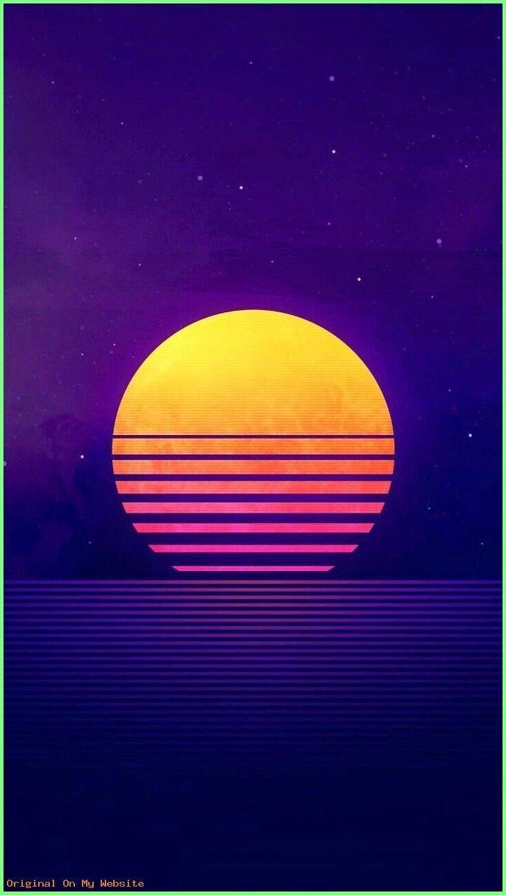 729x1290 Wallpaper Background Aesthetic Orange Light Sky Horizon Purple Line wallpaperbackgr Wallpaper Backgro. Vaporwave wallpaper, Mkbhd wallpaper, Pop art wallpaper