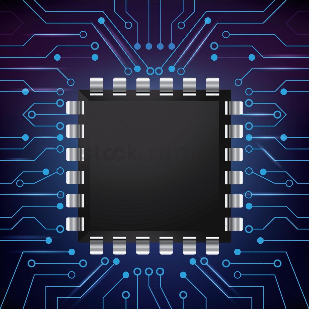 1300x1300 Electronics Circuits Wallpaper