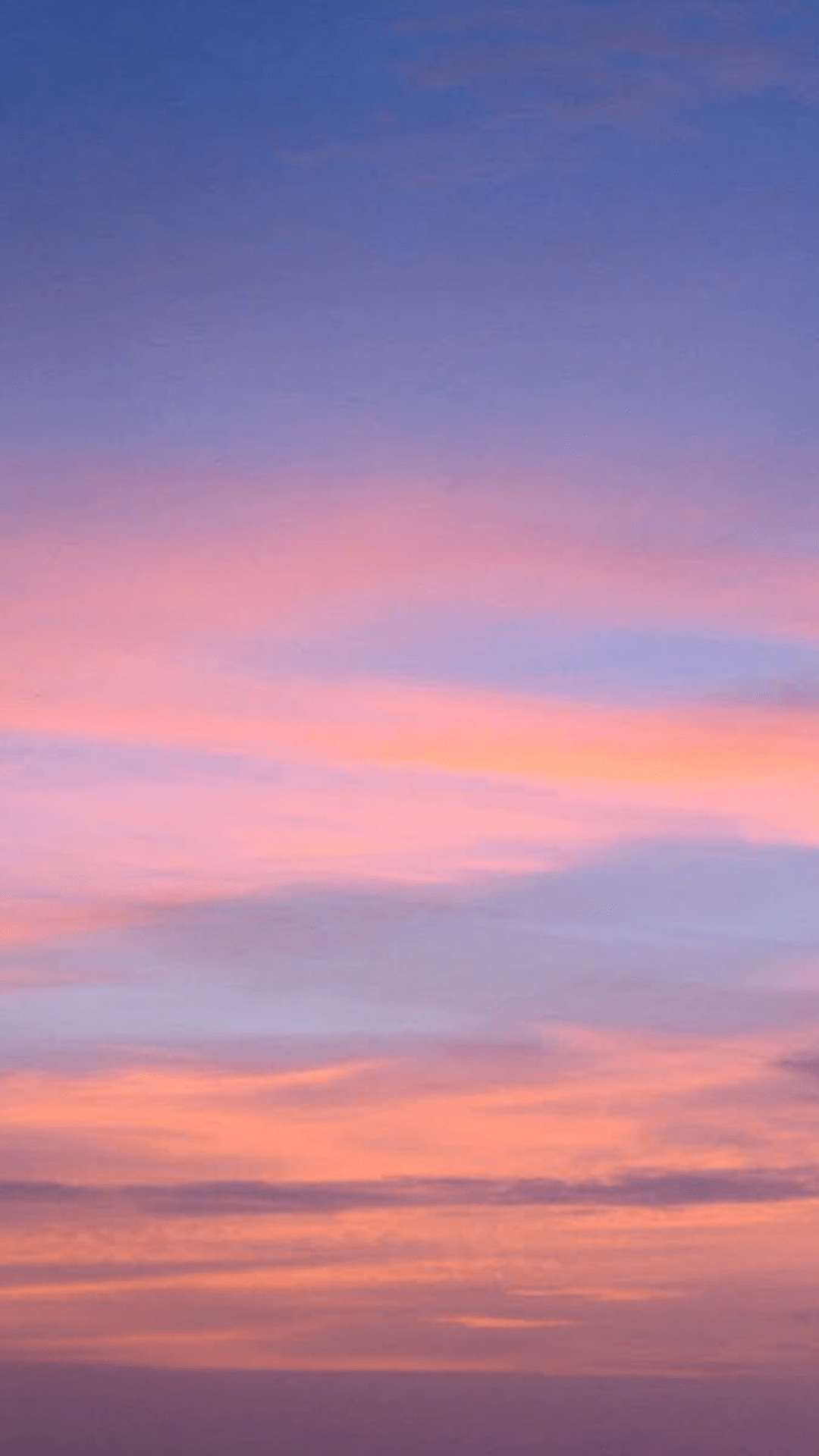 1080x1920 Aesthetic iPhone Wallpaper. Blue sky wallpaper, Blue sunset, Purple wallpaper iphone