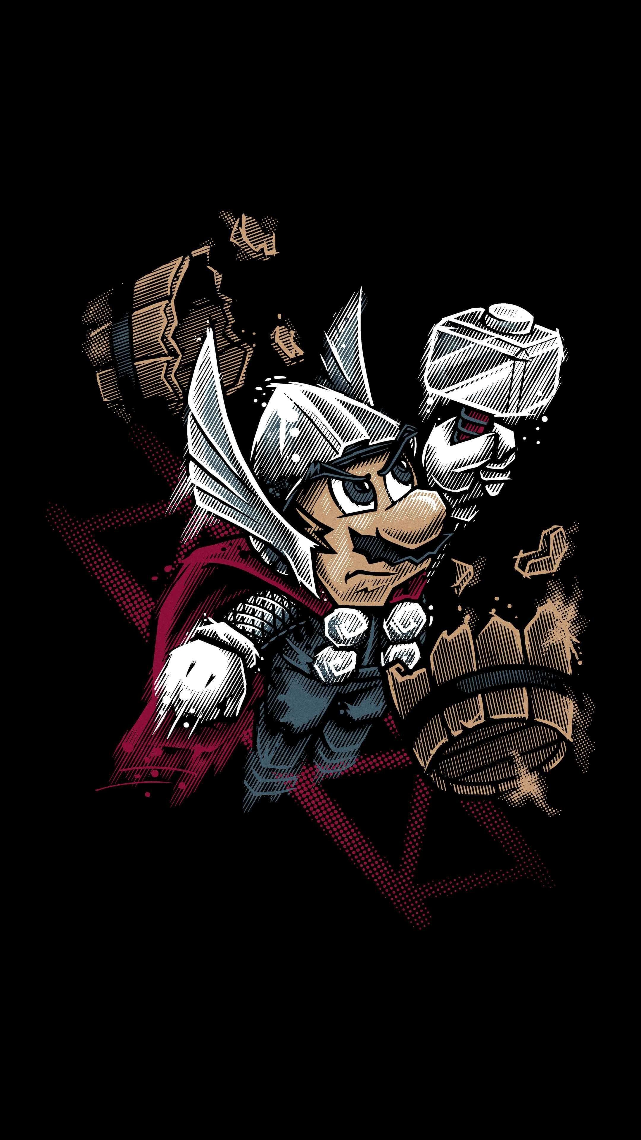 2160x3840 Super Mario Thor iPhone Wallpaper Data Src Super Wallpaper iPhone Xs Max