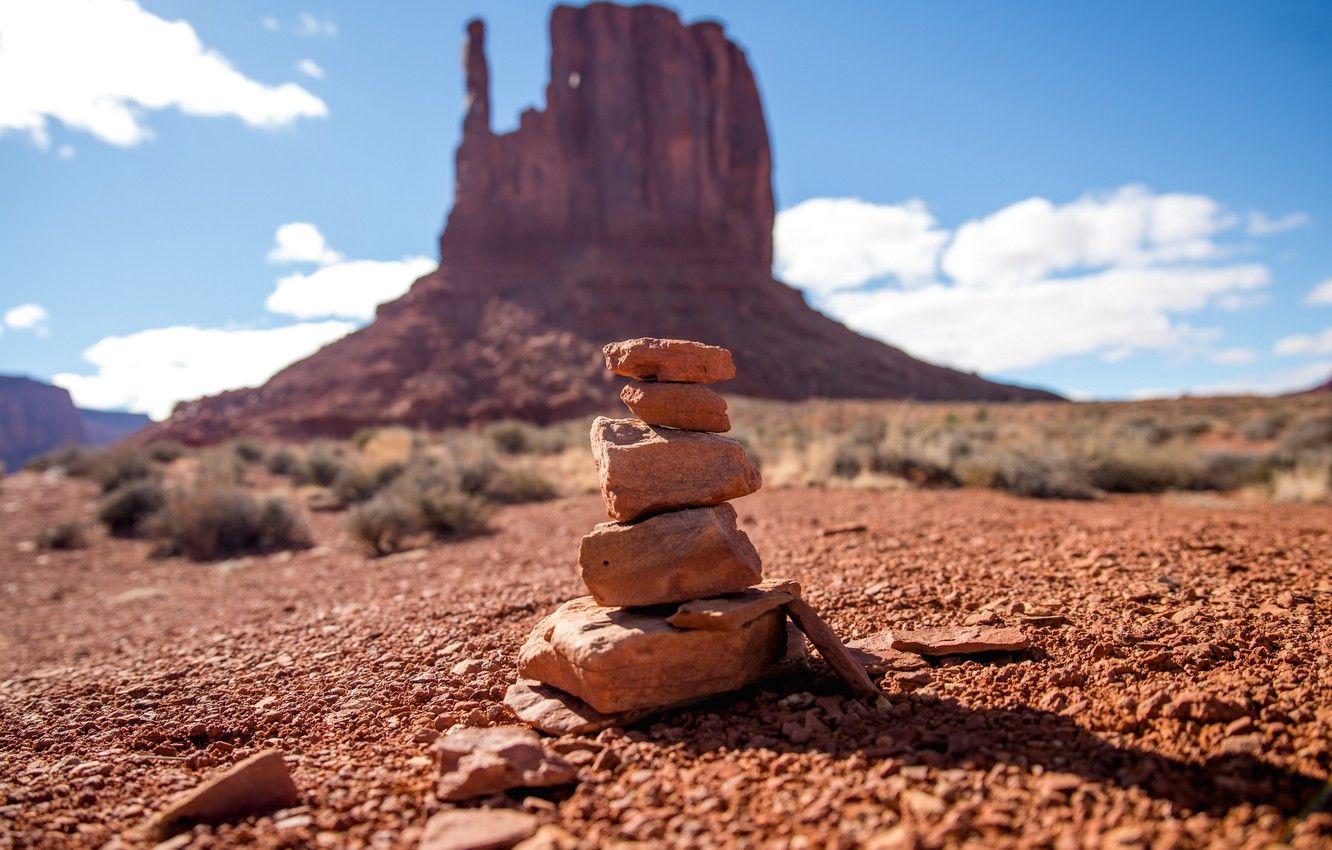 1332x850 Wallpaper Close Up, Desert, Macro, Blur, Harmony, Stones, Canyon, Balance, 4k Uhd Background Image For Desktop, Section макро