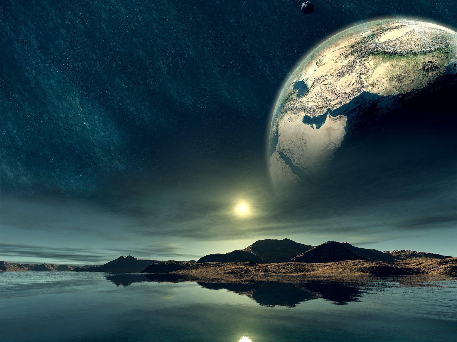 1600x1200 alien, Landscapes Wallpaper HD / Desktop and Mobile Background