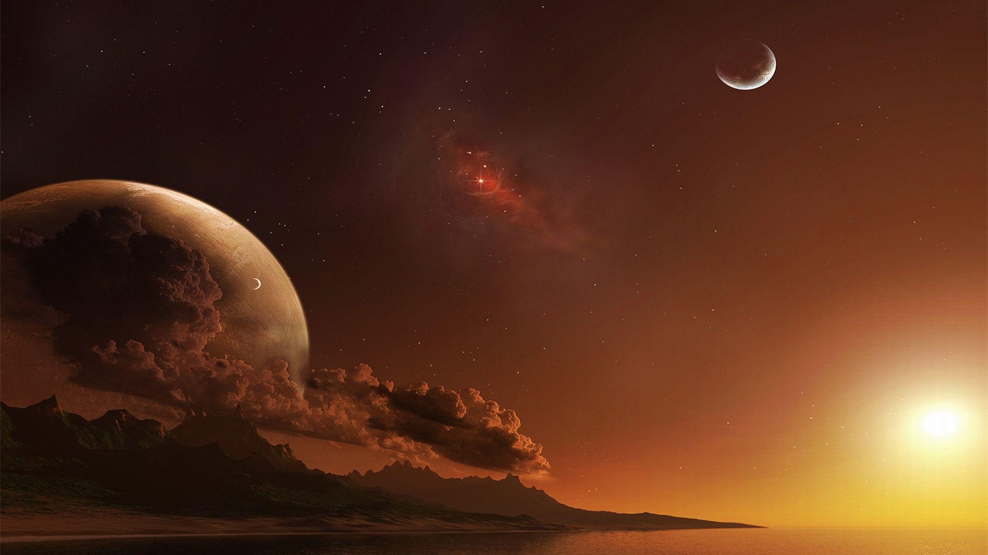 1920x1080 Alien Landscapes HD wallpaper