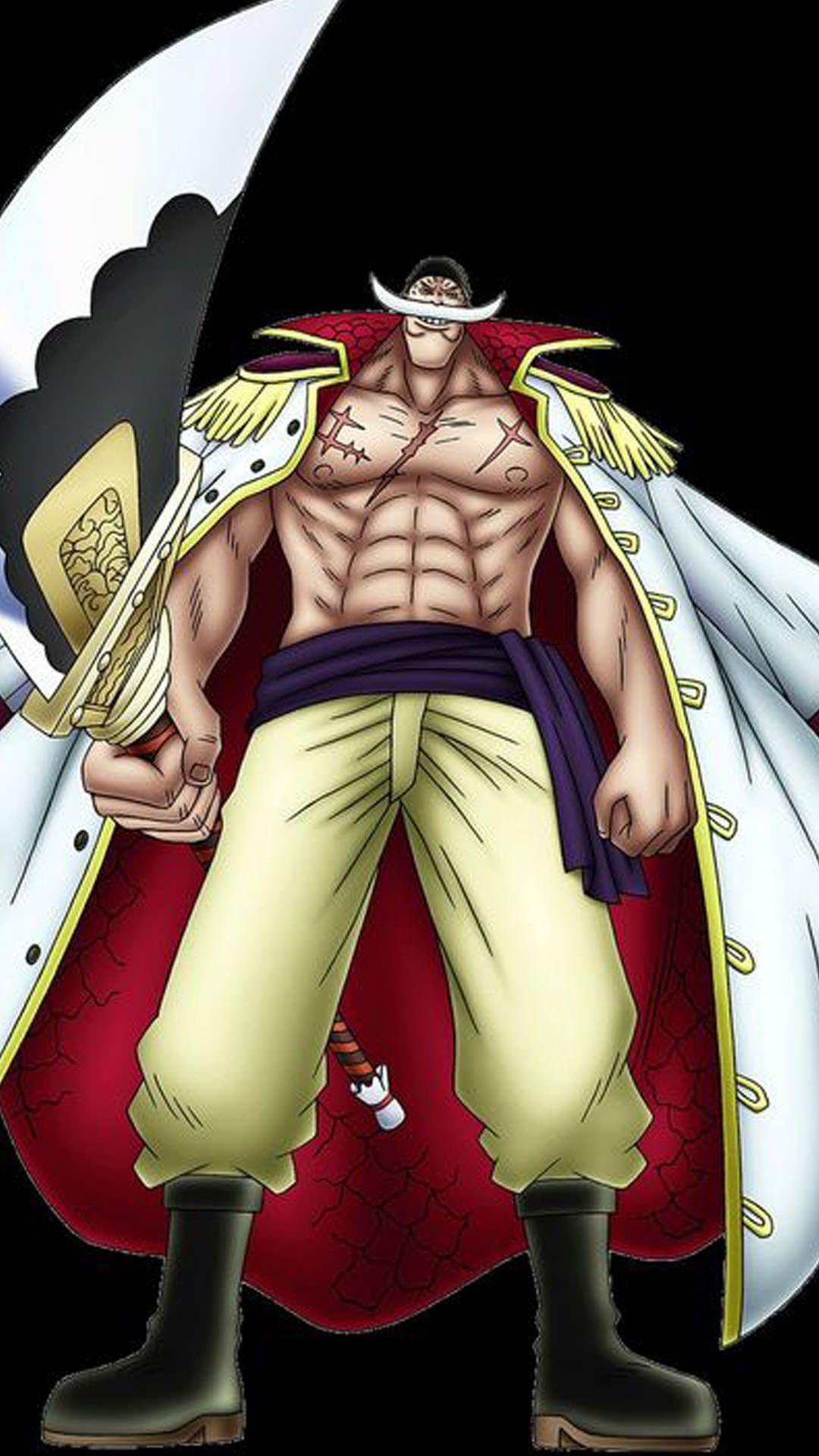 1080x1920 White Beard One Piece Png HD Wallpaper