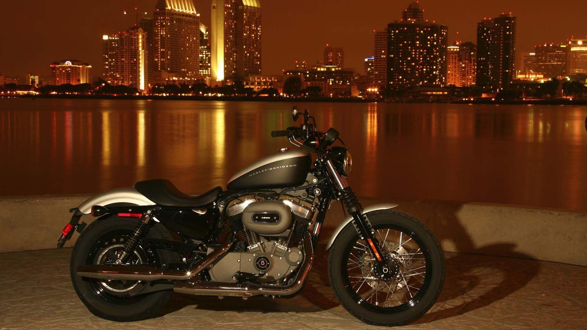 1920x1080 Old Harley Davidson Sportster Wallpaper FREE Picture
