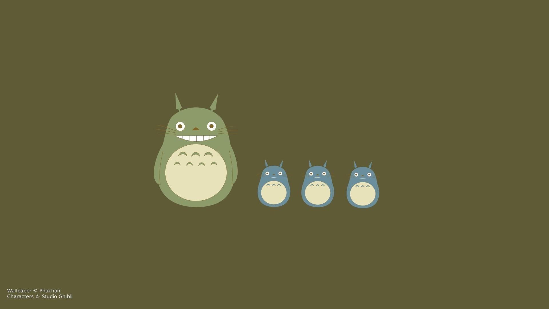 1920x1080 Totoro my neighbour studio ghibli wallpaper