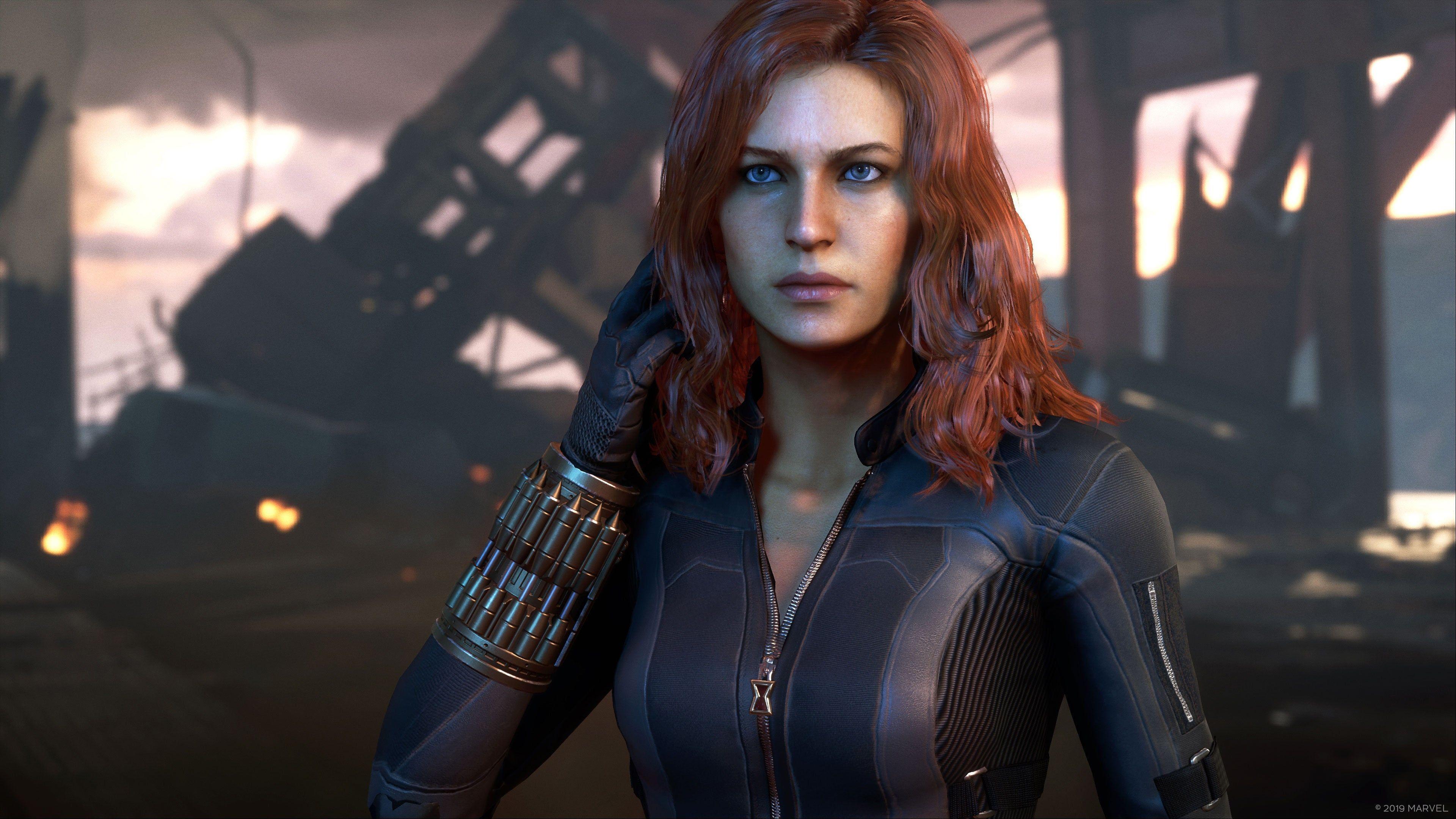3840x2160 Black widow HD Wallpaper & Background