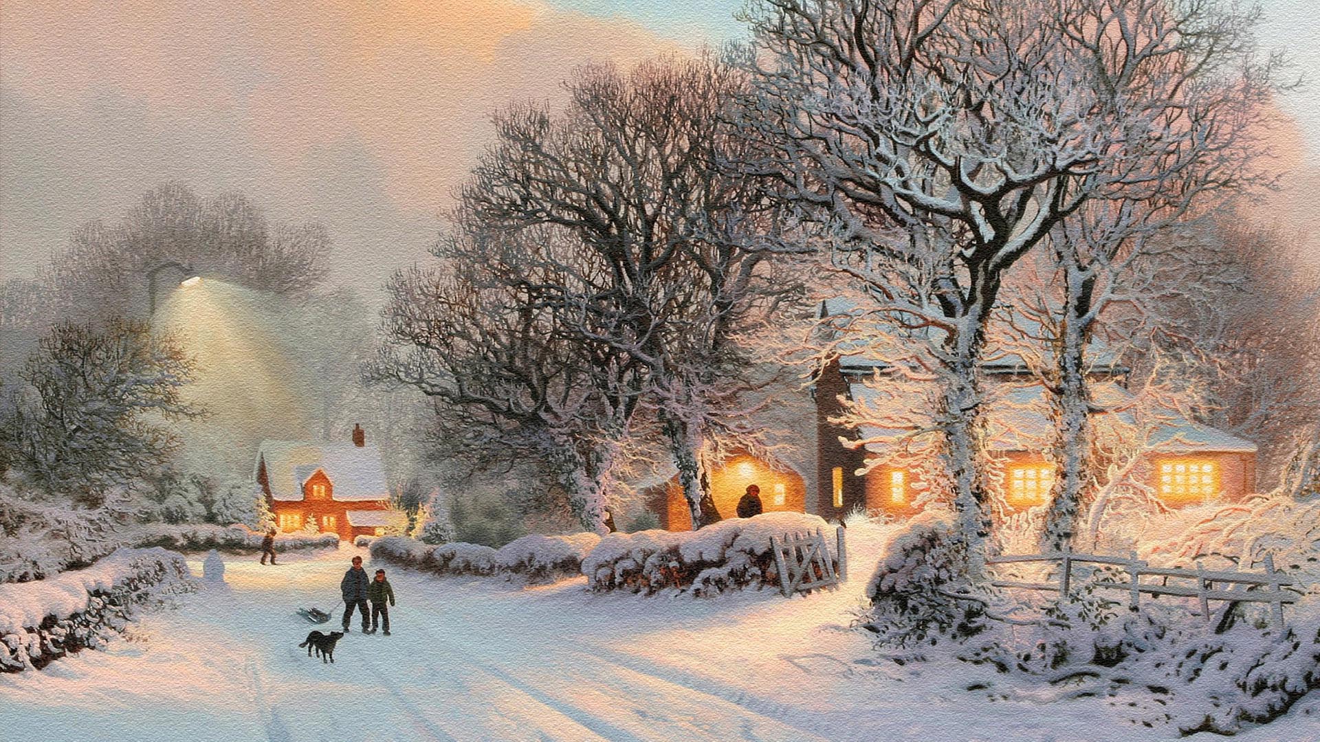 1920x1080 Snowy Road HD Wallpaper FullHDWpp HD Wallpaper 1920x1080