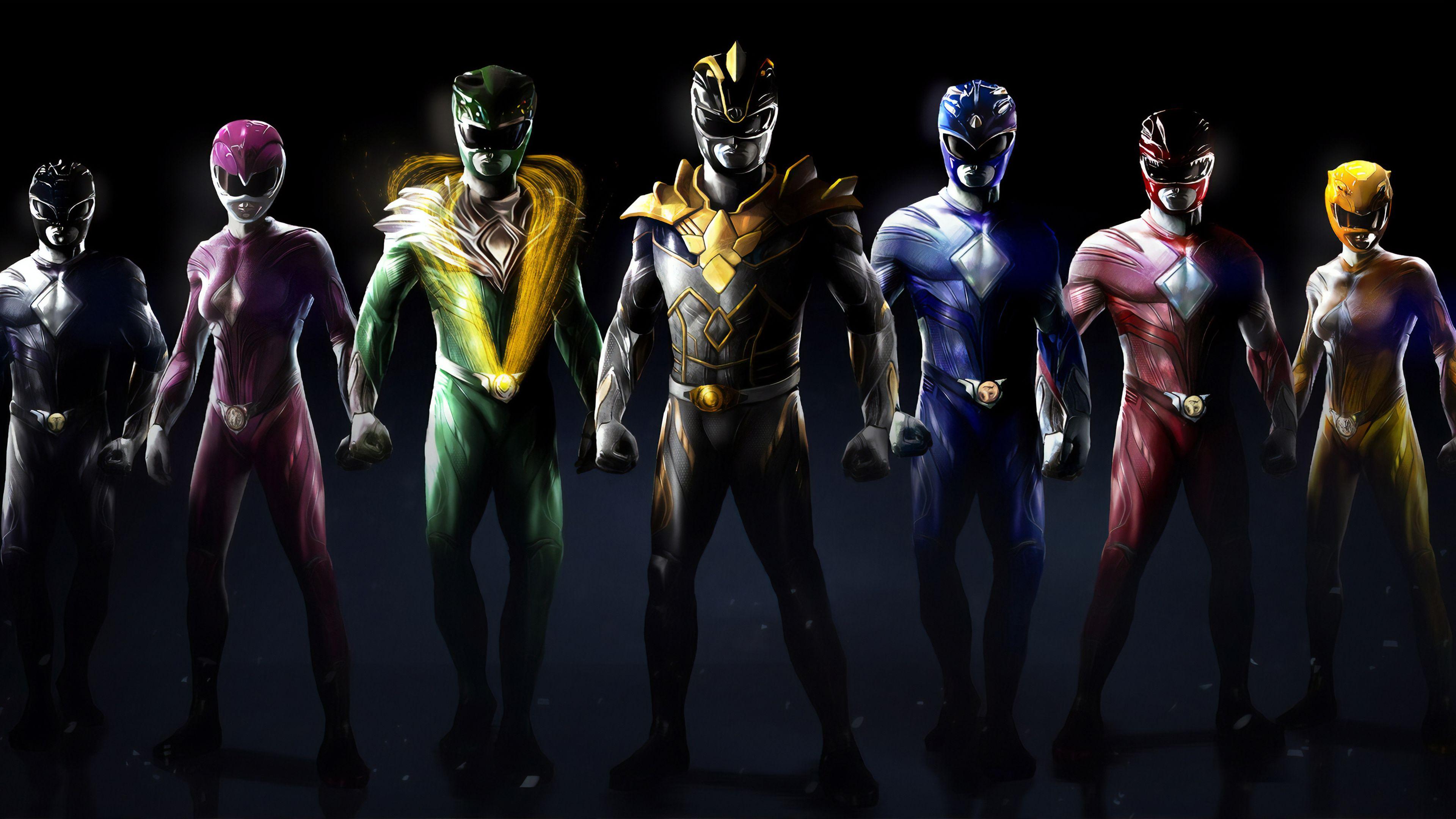 3840x2160 Wallpaper 4k All Power Rangers Wallpaper