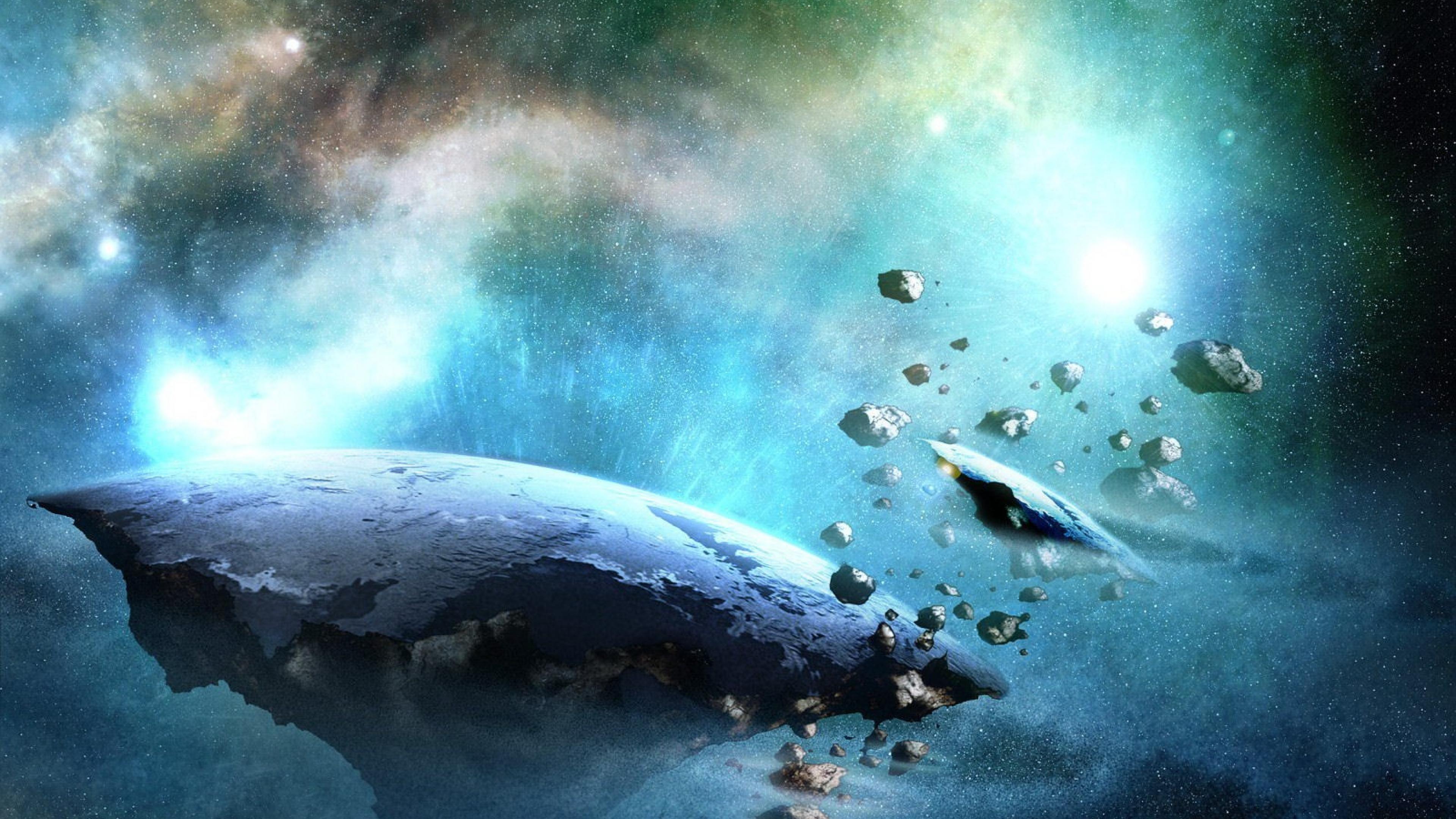 3840x2160 Fantasy Space Wallpaper HD