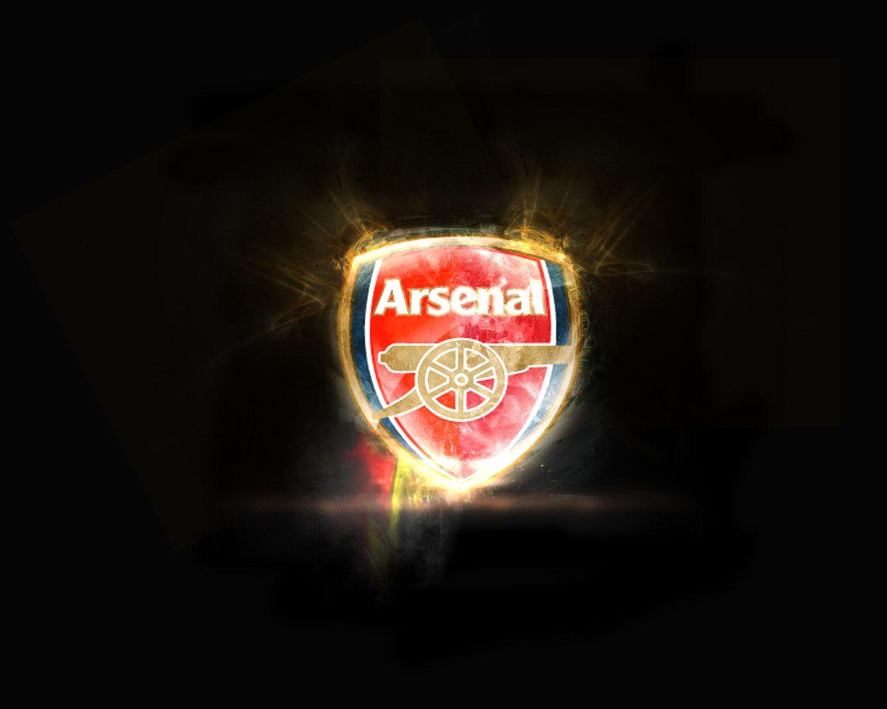 1280x1024 Arsenal FC Logo Background